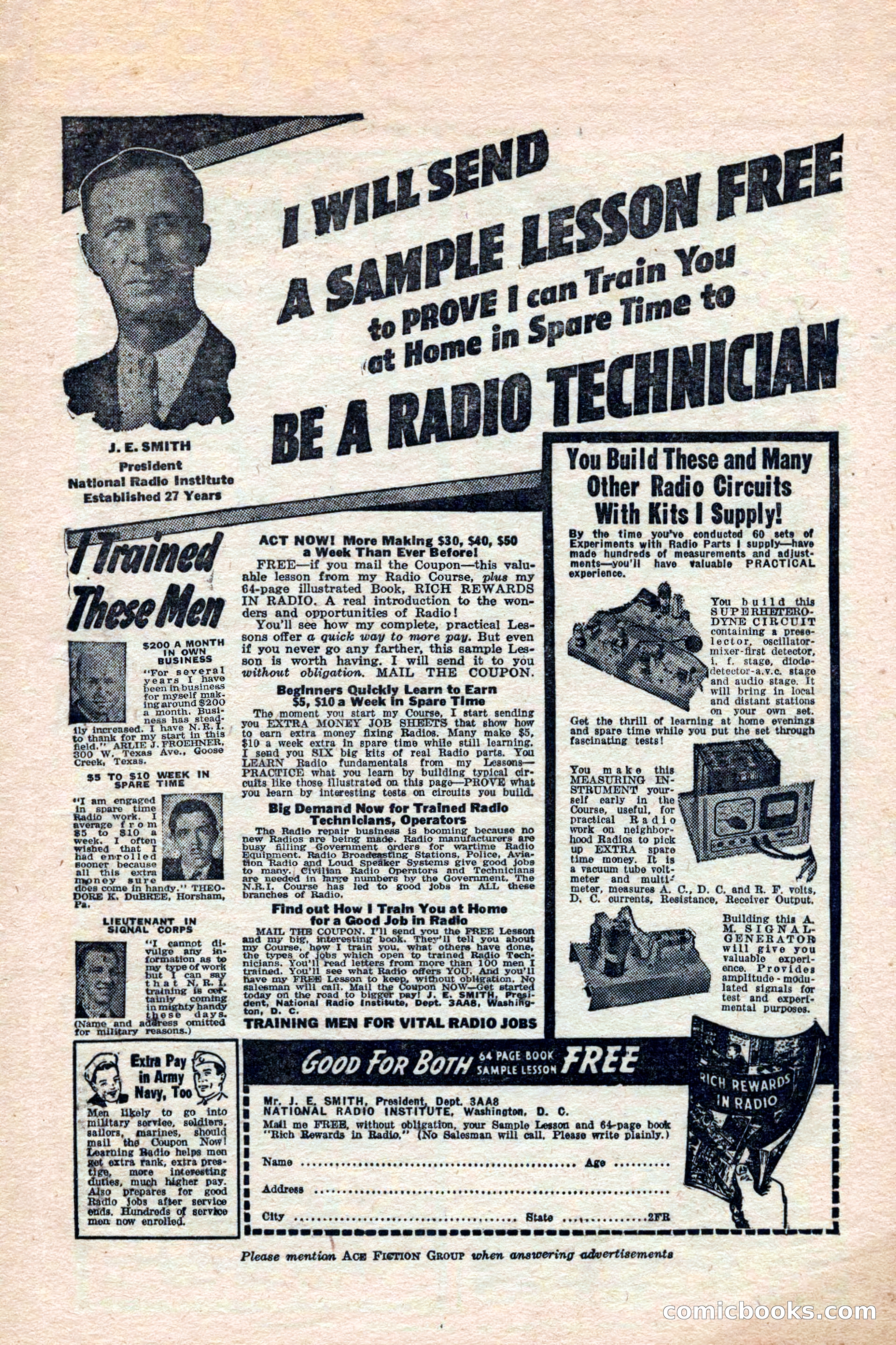 12 Sports Aces, January 1943 — page 5 of 116