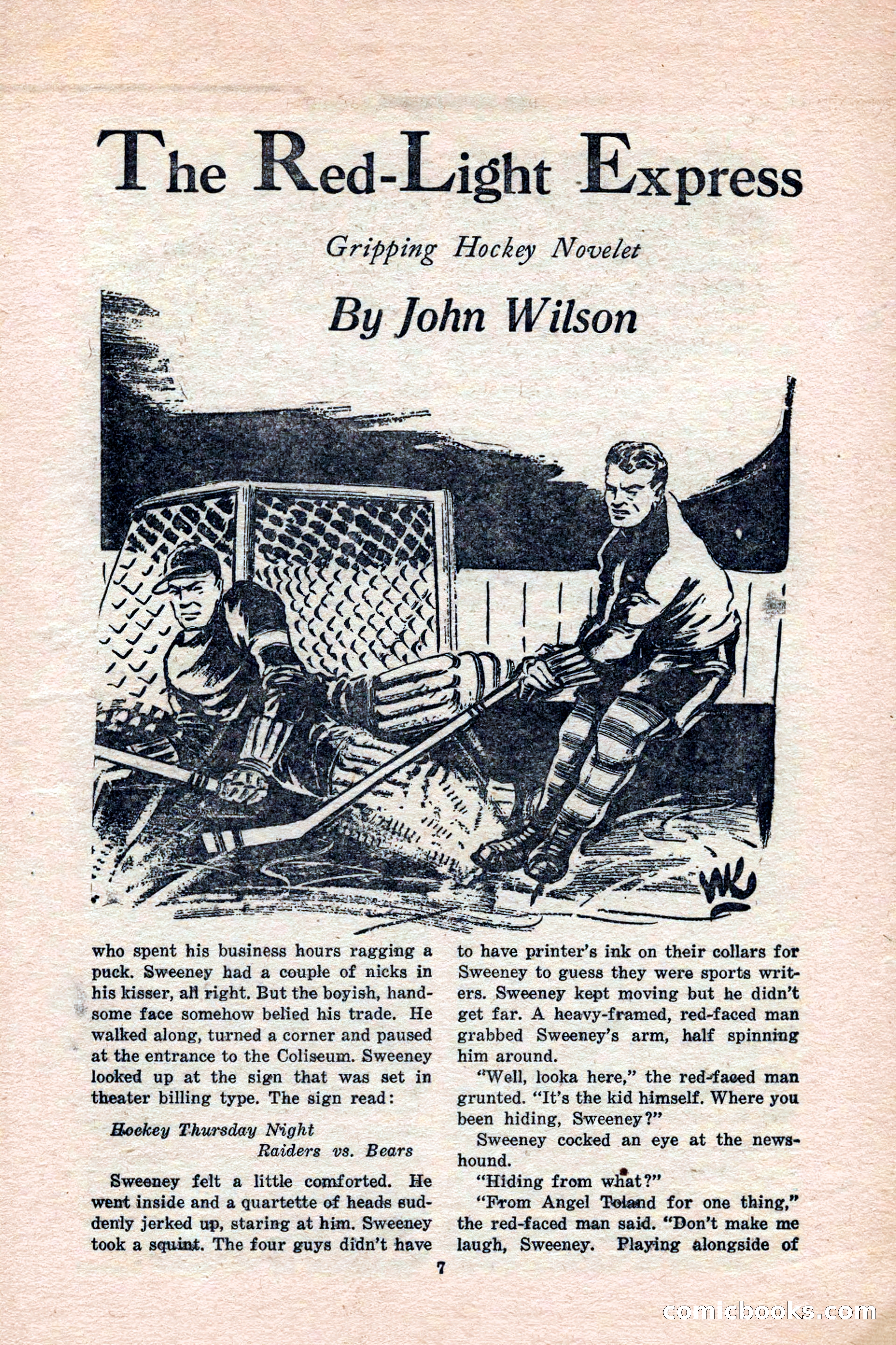12 Sports Aces, January 1943 — page 9 of 116