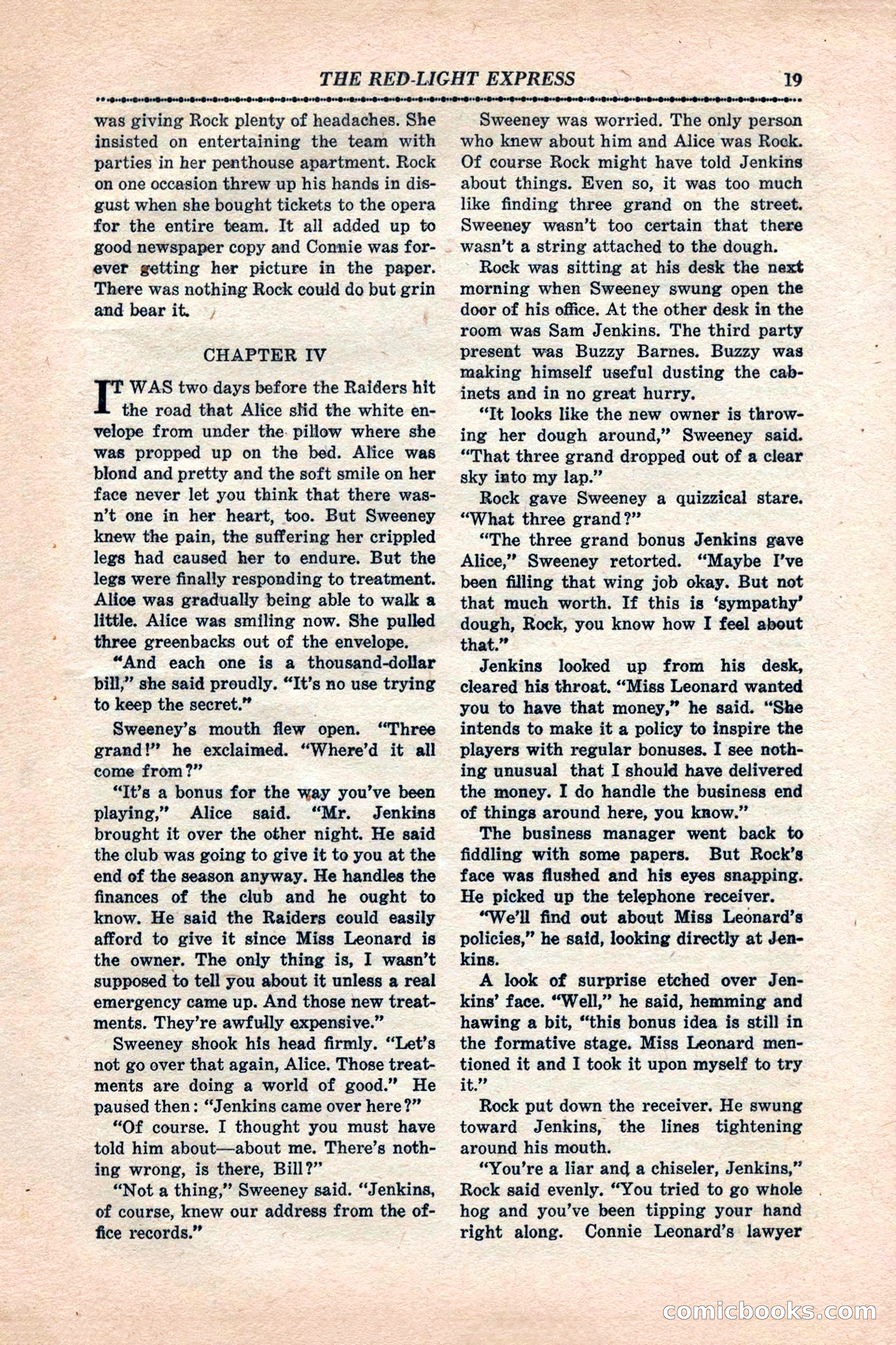 12 Sports Aces, January 1943 — page 21 of 116