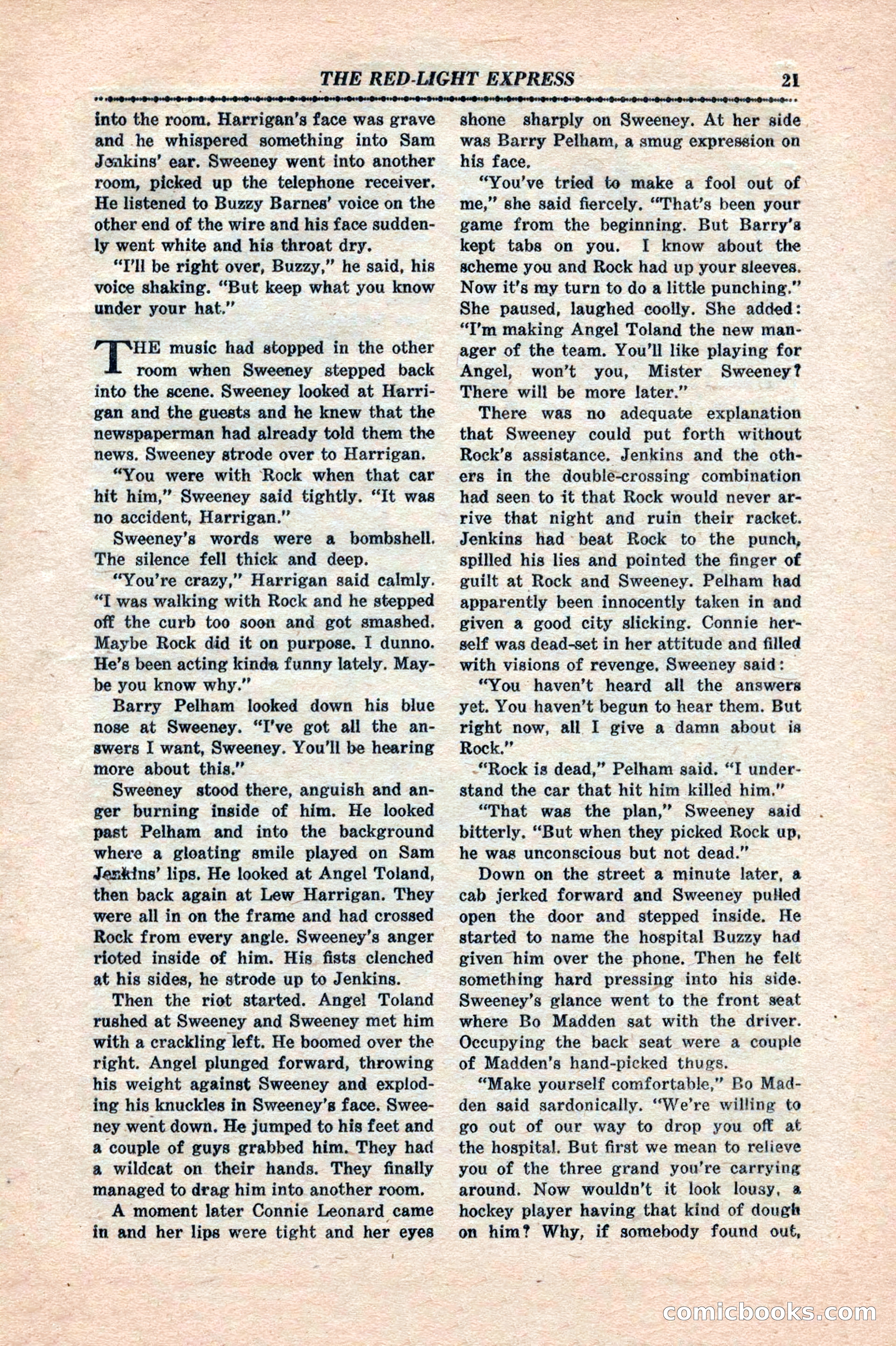 12 Sports Aces, January 1943 — page 23 of 116