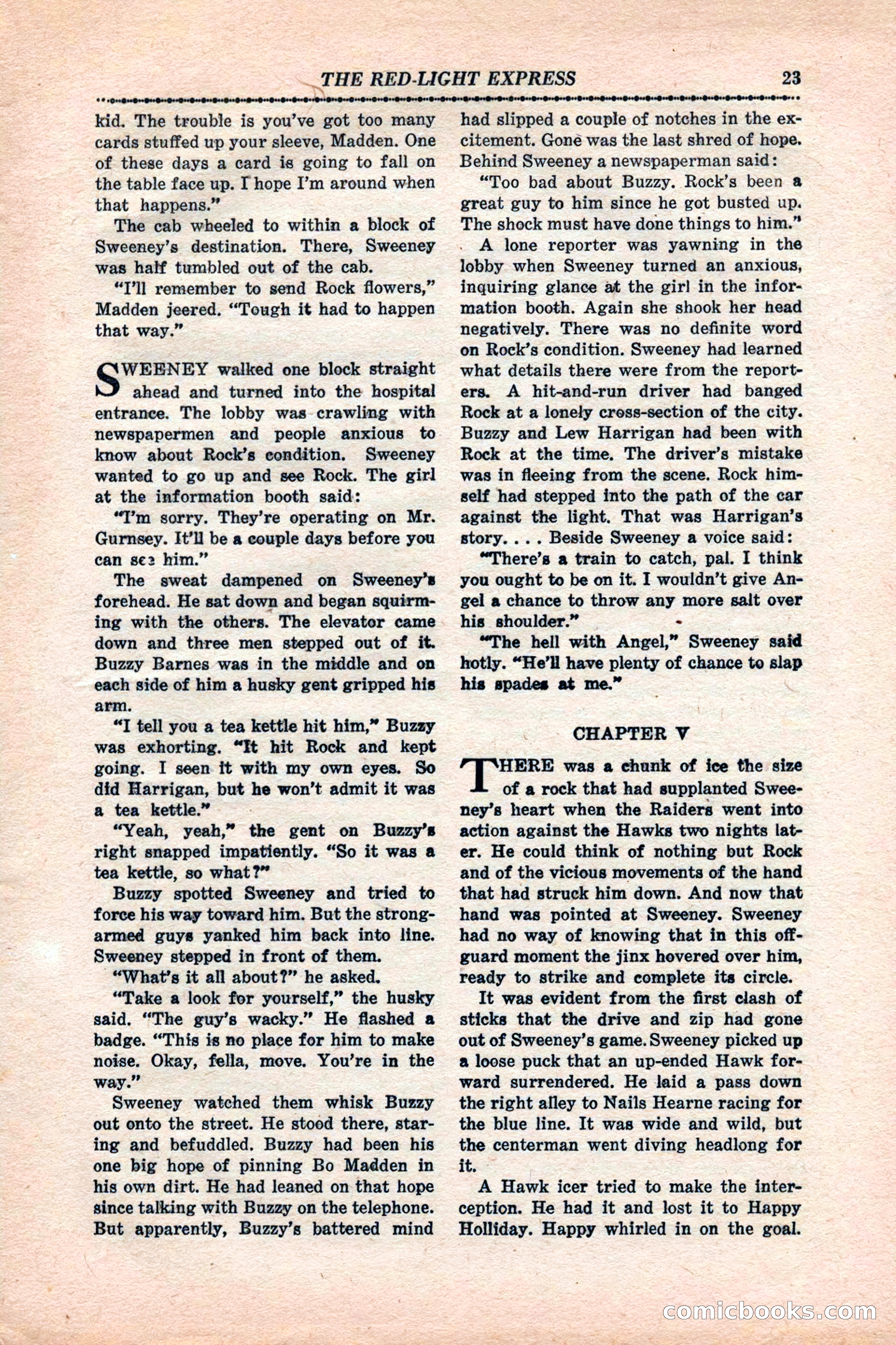 12 Sports Aces, January 1943 — page 25 of 116