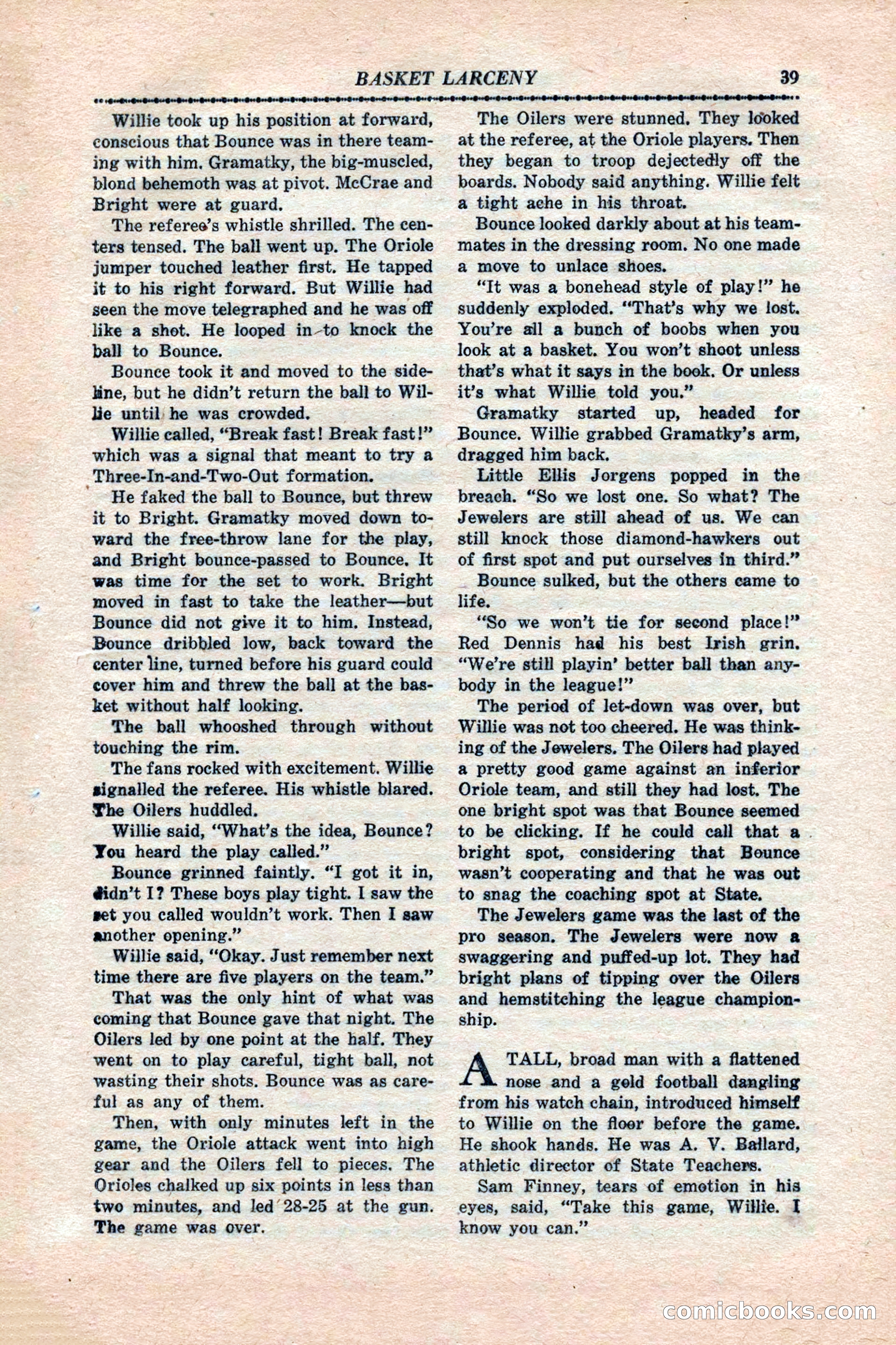 12 Sports Aces, January 1943 — page 41 of 116