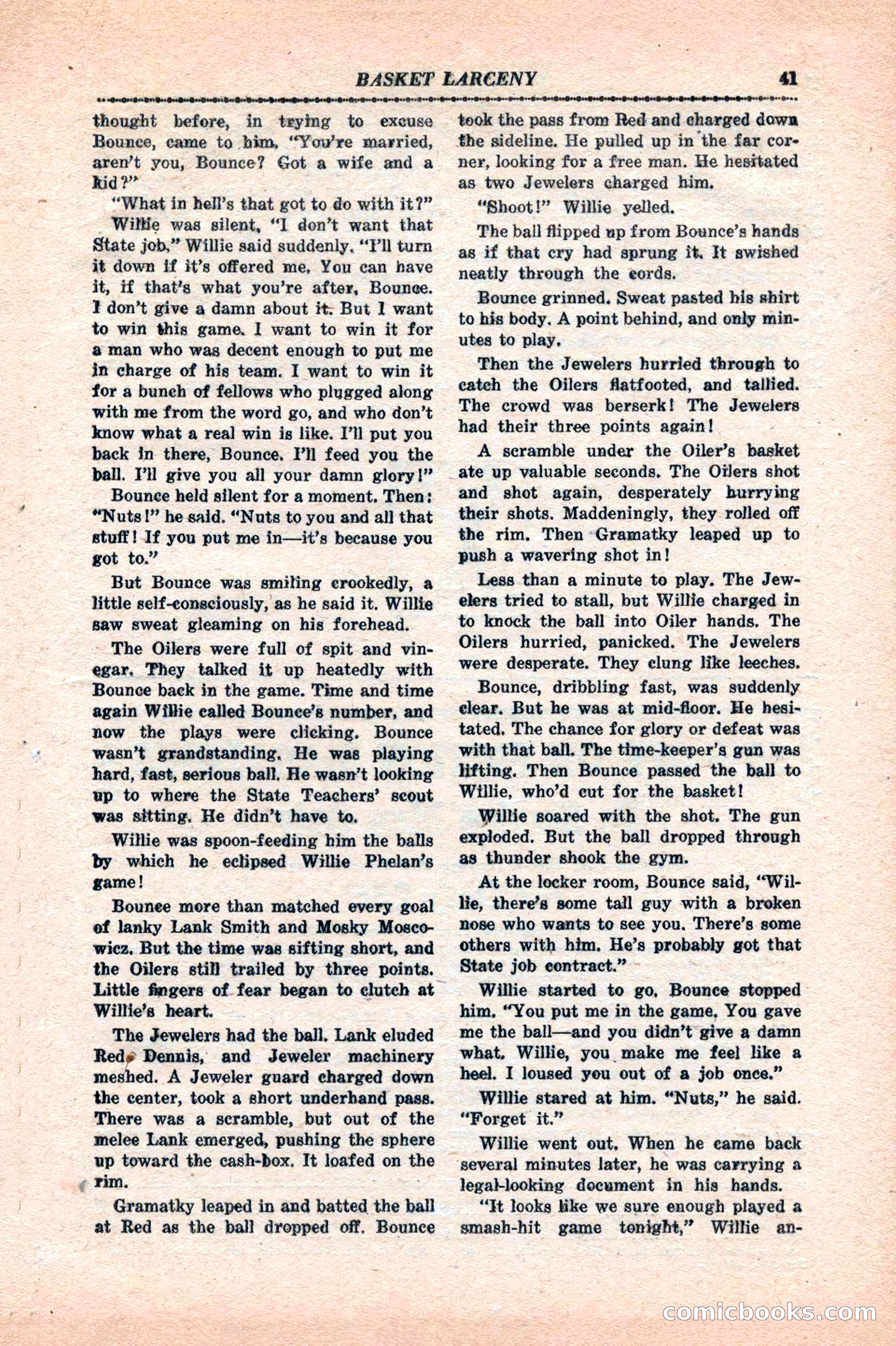 12 Sports Aces, January 1943 — page 43 of 116