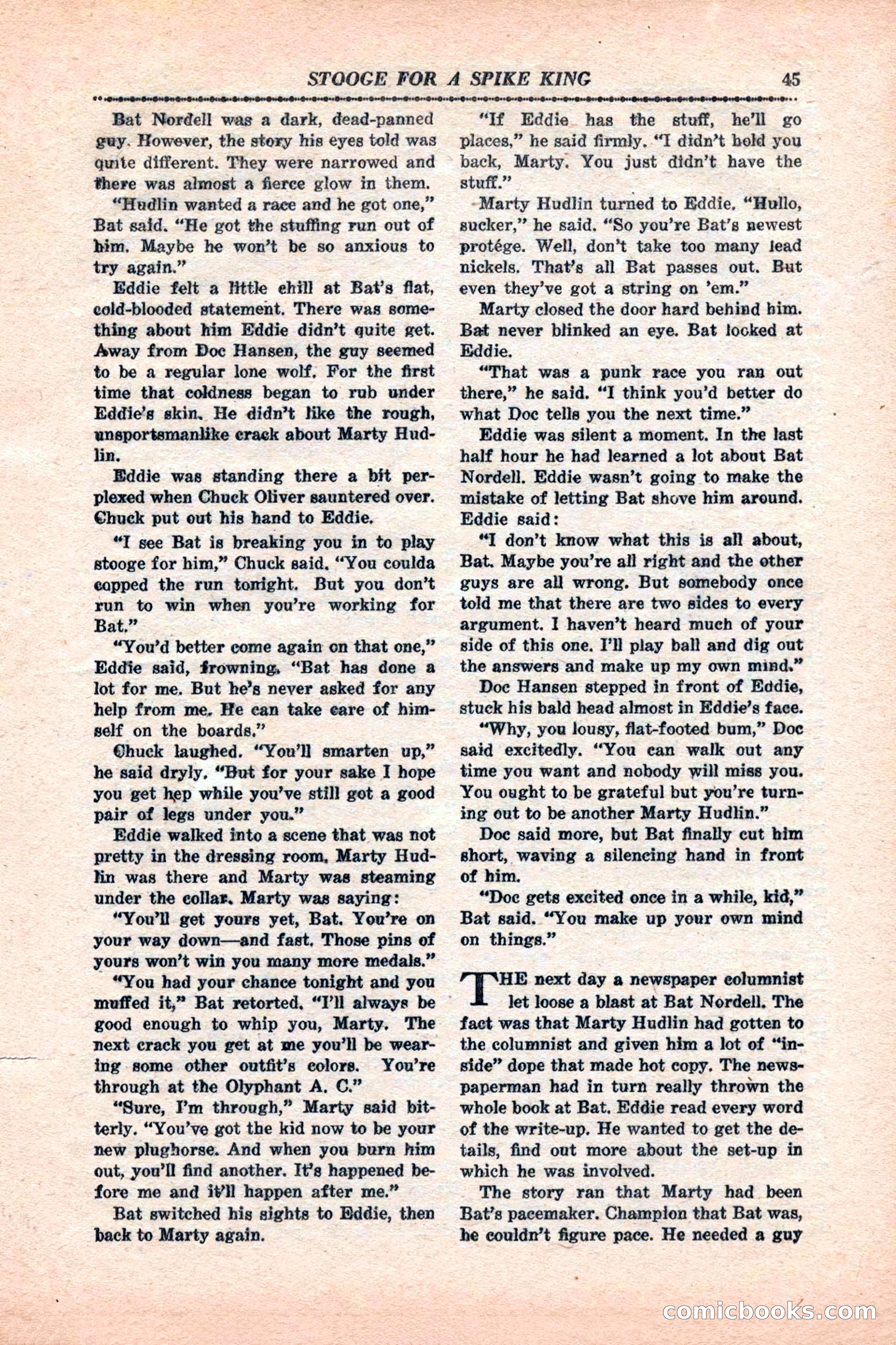 12 Sports Aces, January 1943 — page 47 of 116