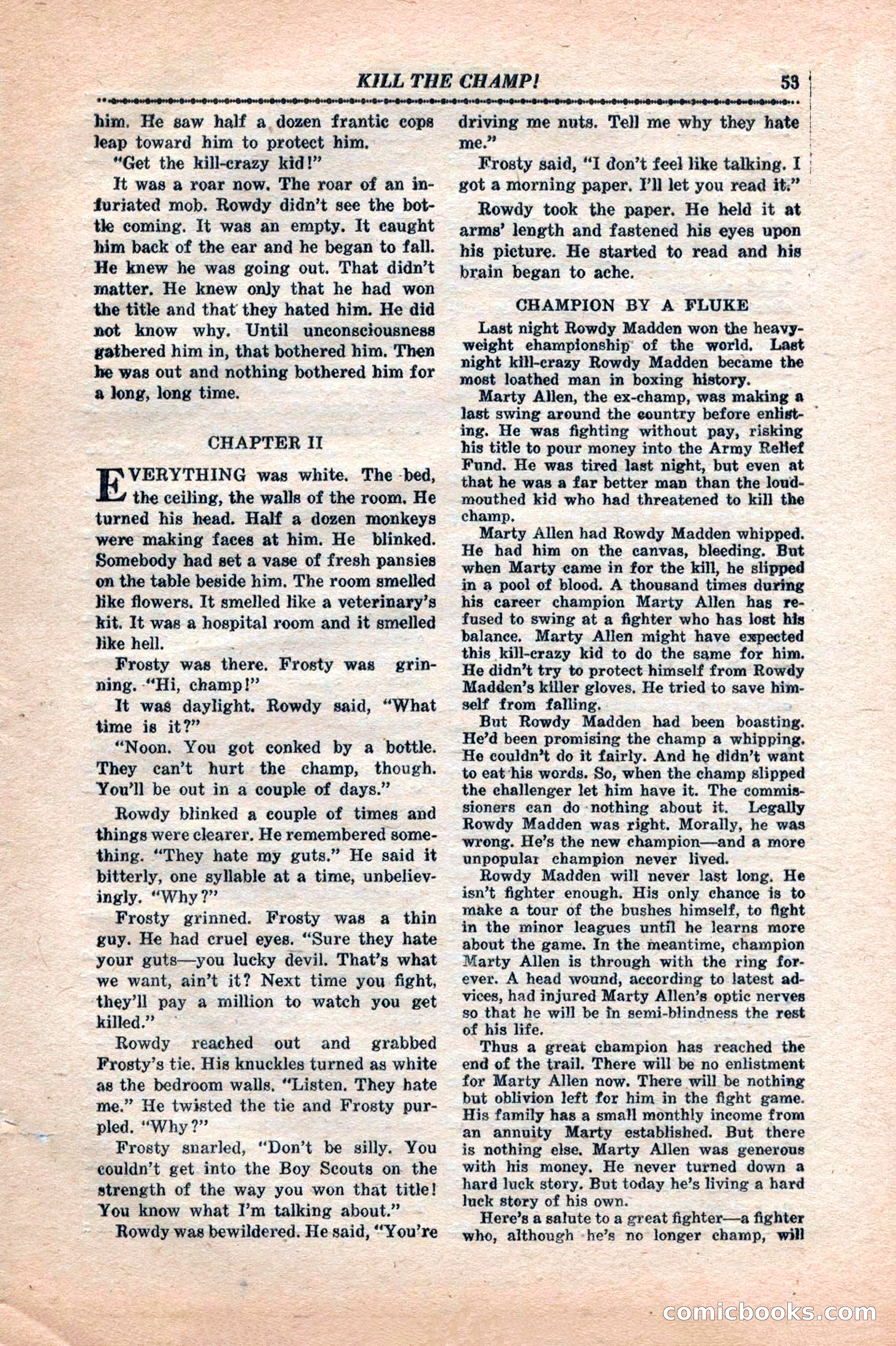 12 Sports Aces, January 1943 — page 55 of 116