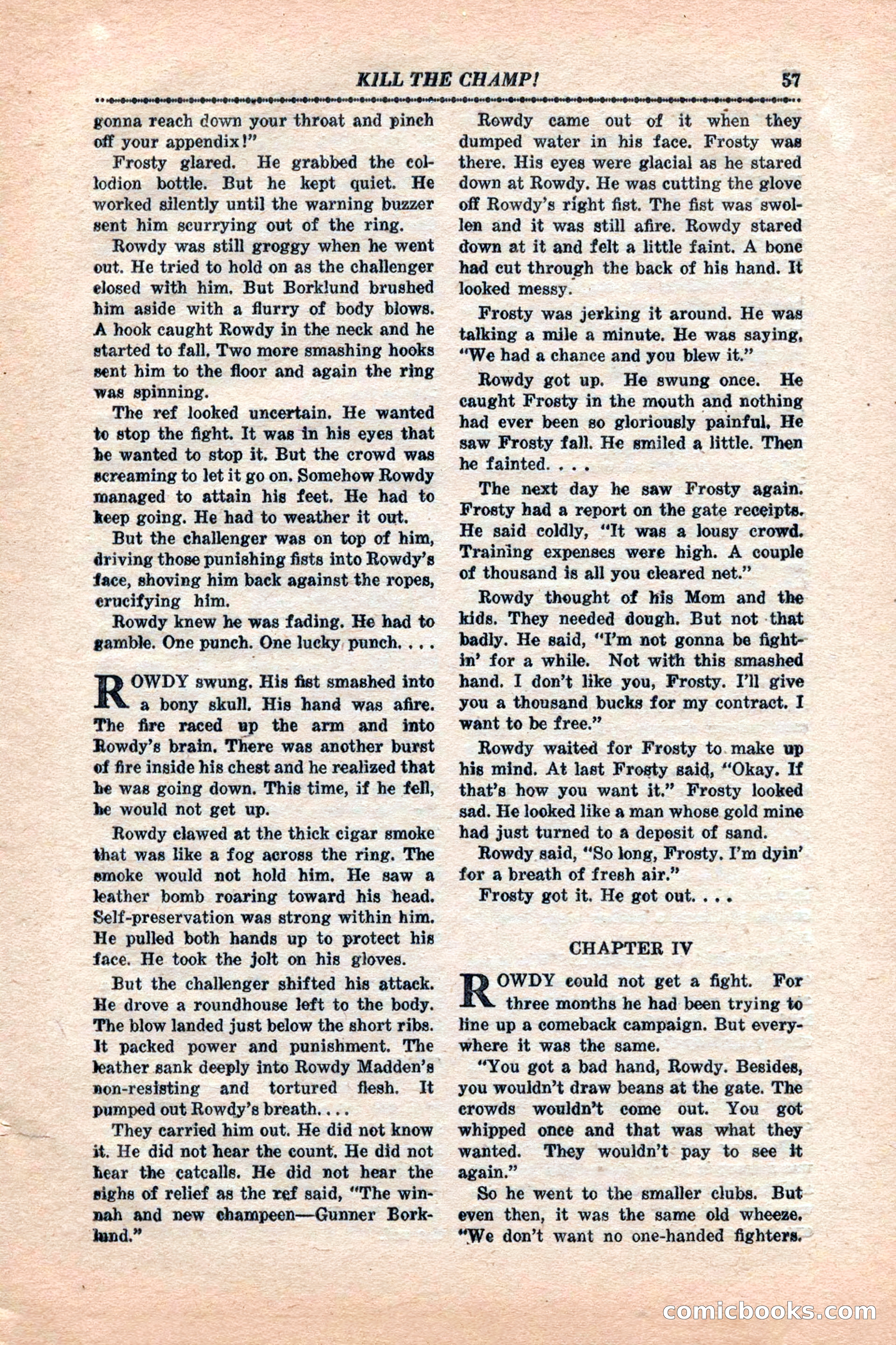 12 Sports Aces, January 1943 — page 59 of 116