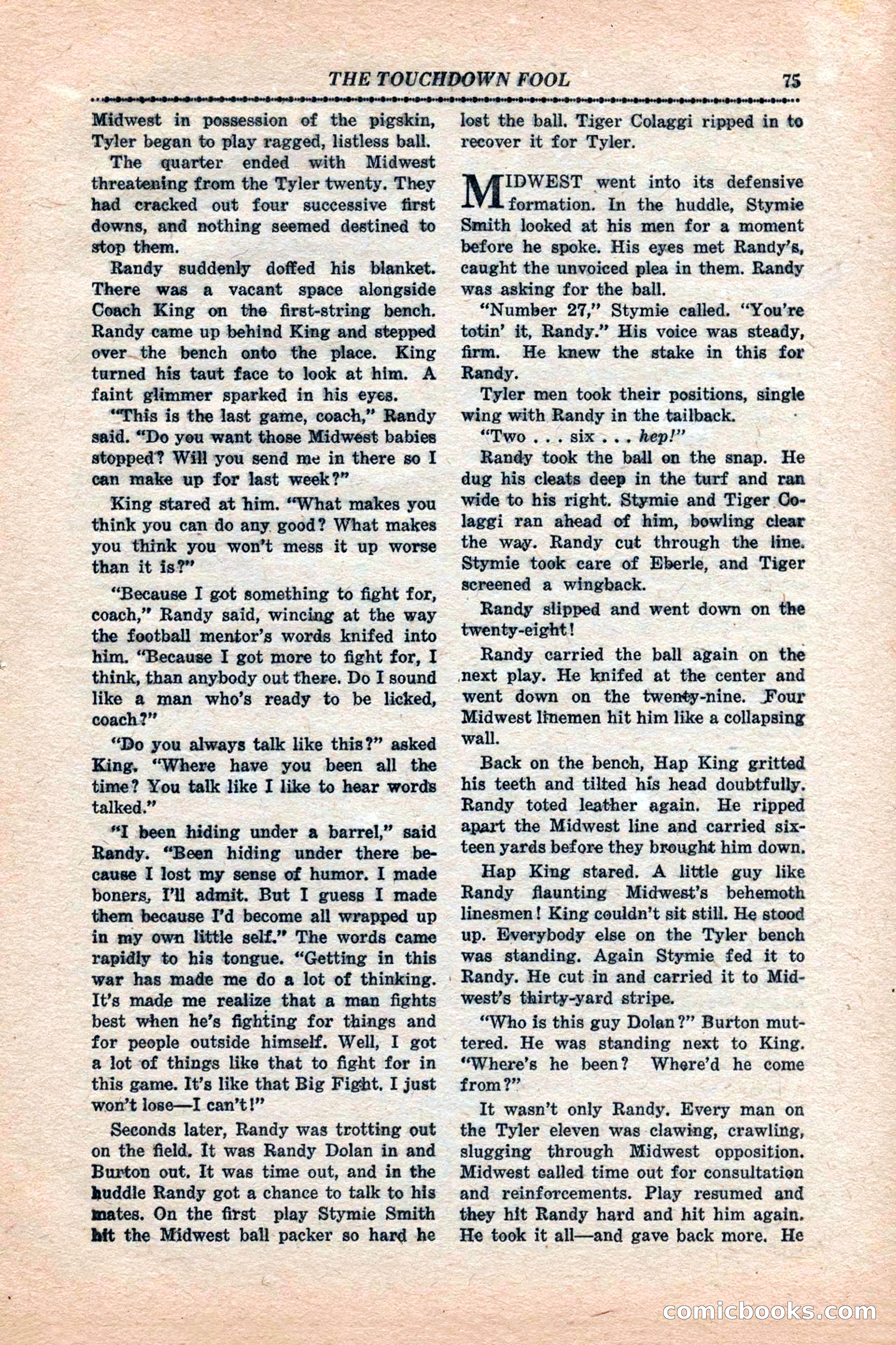 12 Sports Aces, January 1943 — page 77 of 116
