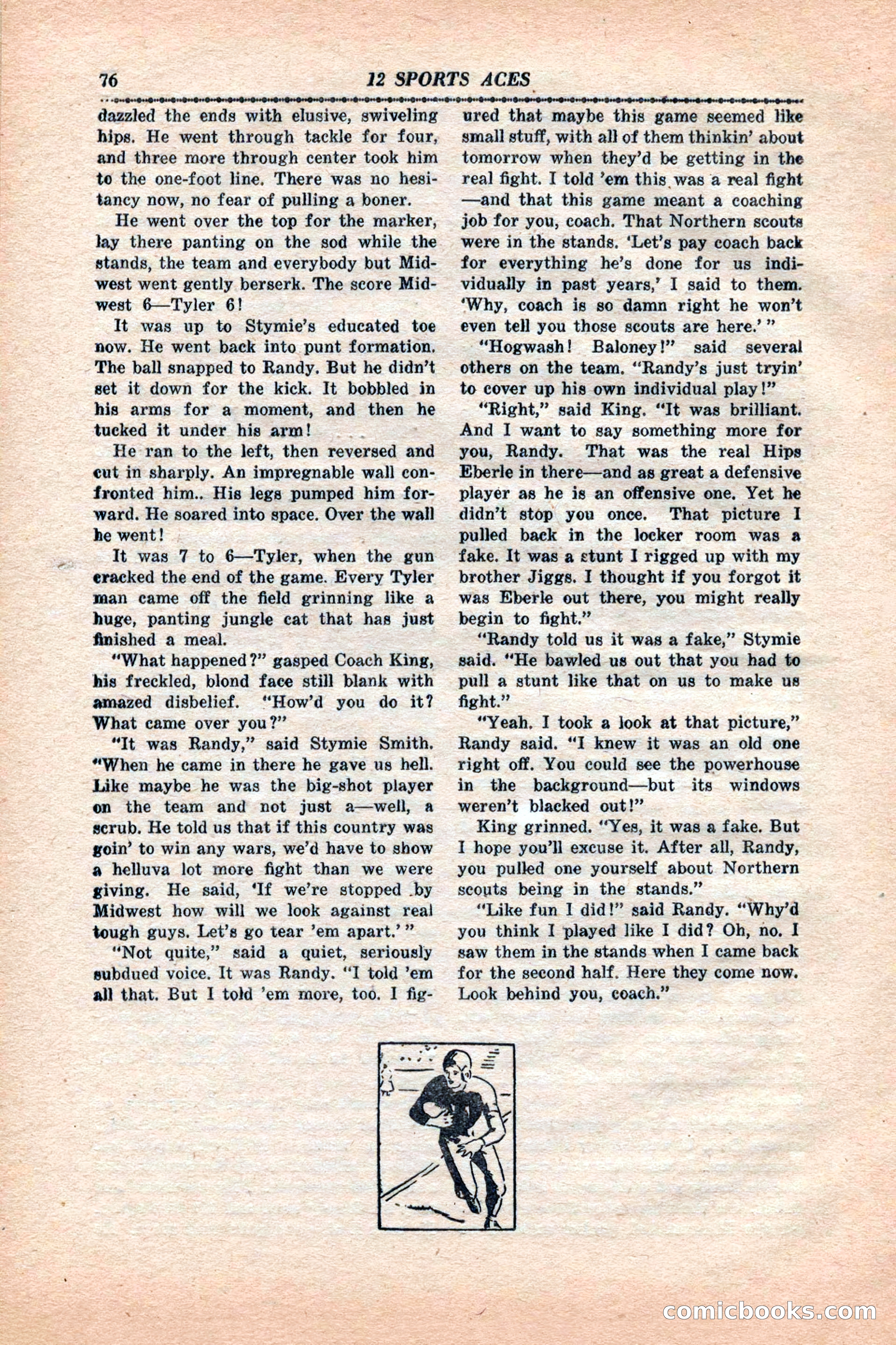 12 Sports Aces, January 1943 — page 78 of 116