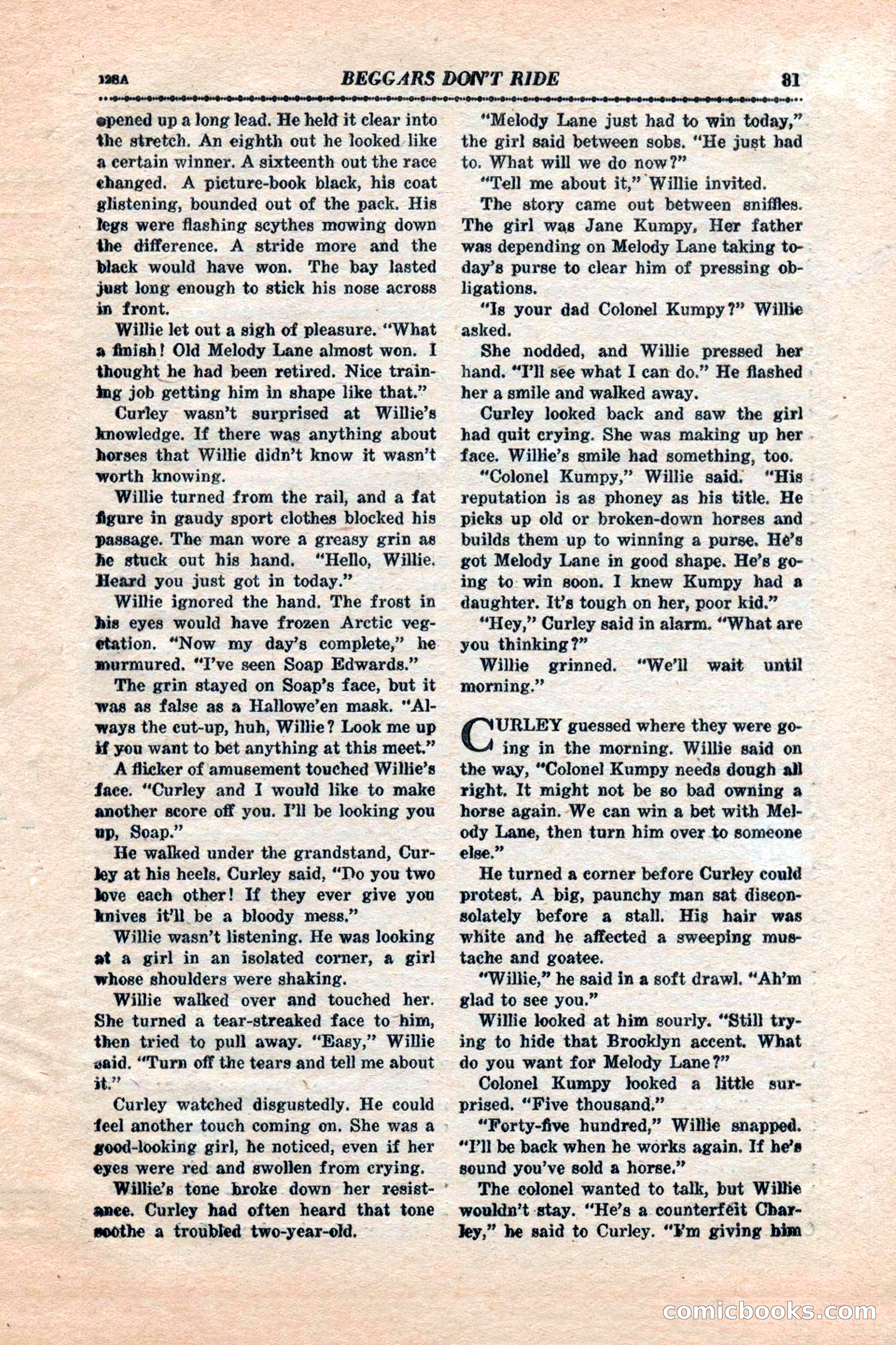 12 Sports Aces, January 1943 — page 83 of 116