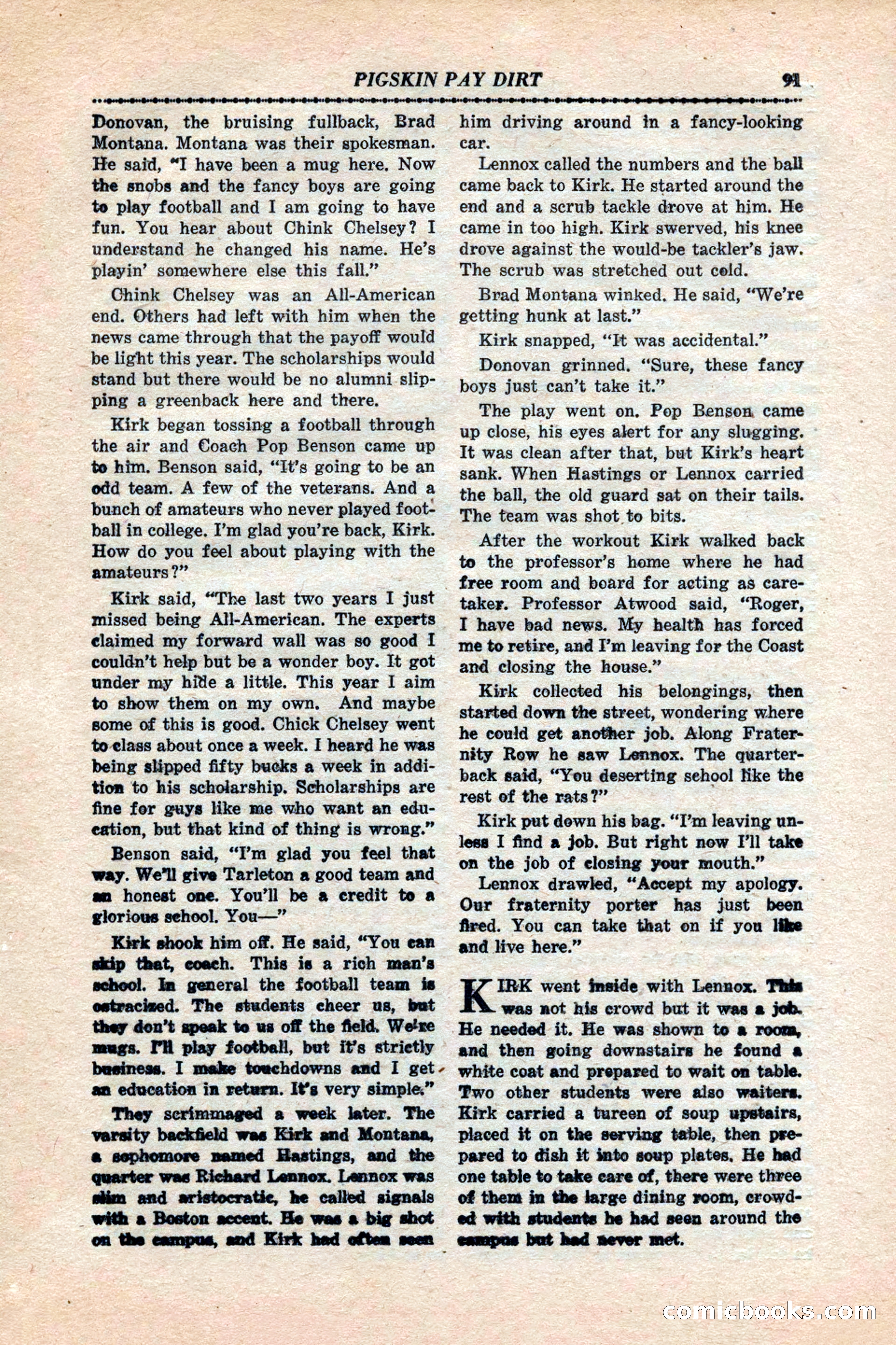 12 Sports Aces, January 1943 — page 93 of 116