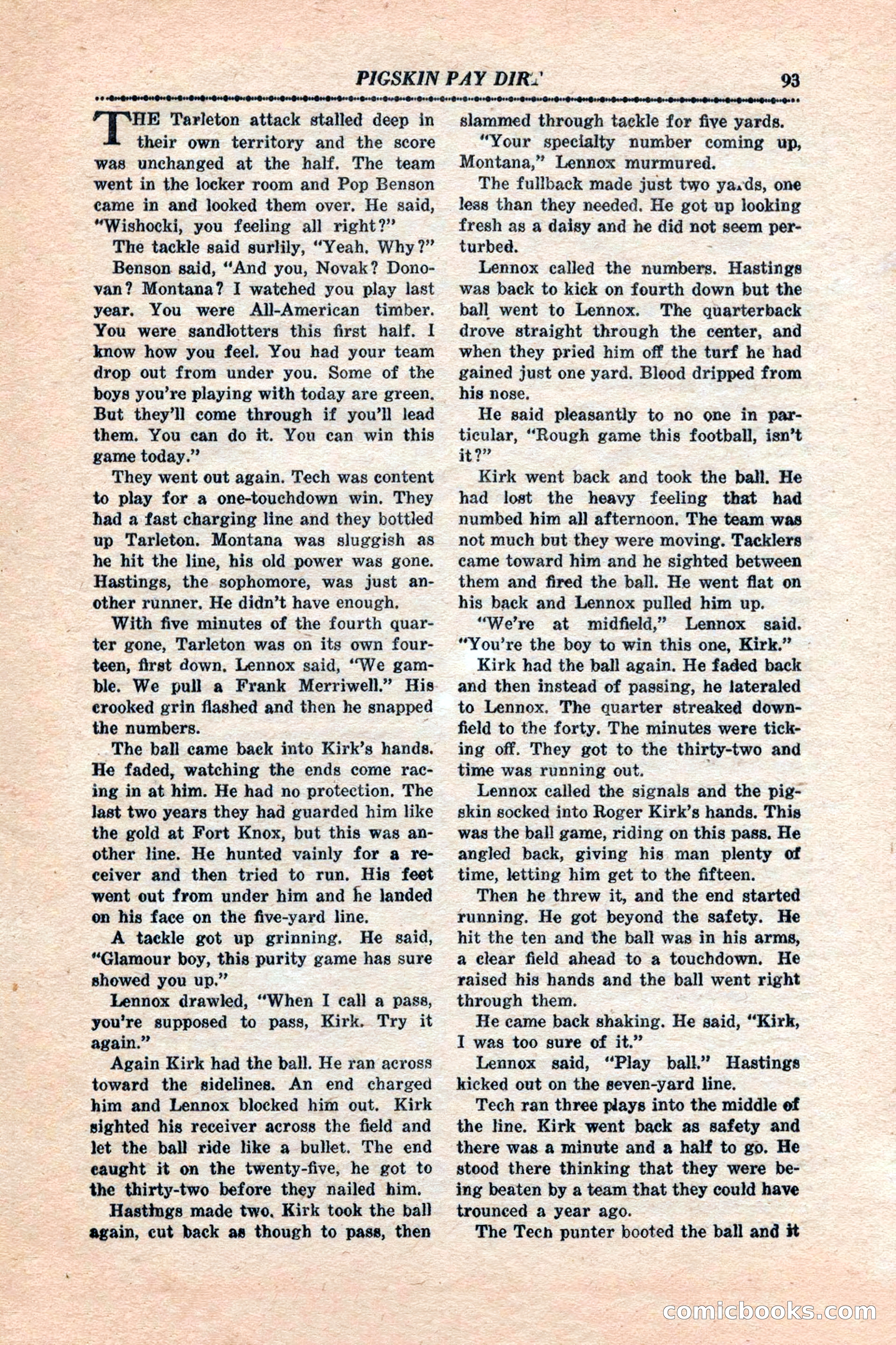 12 Sports Aces, January 1943 — page 95 of 116