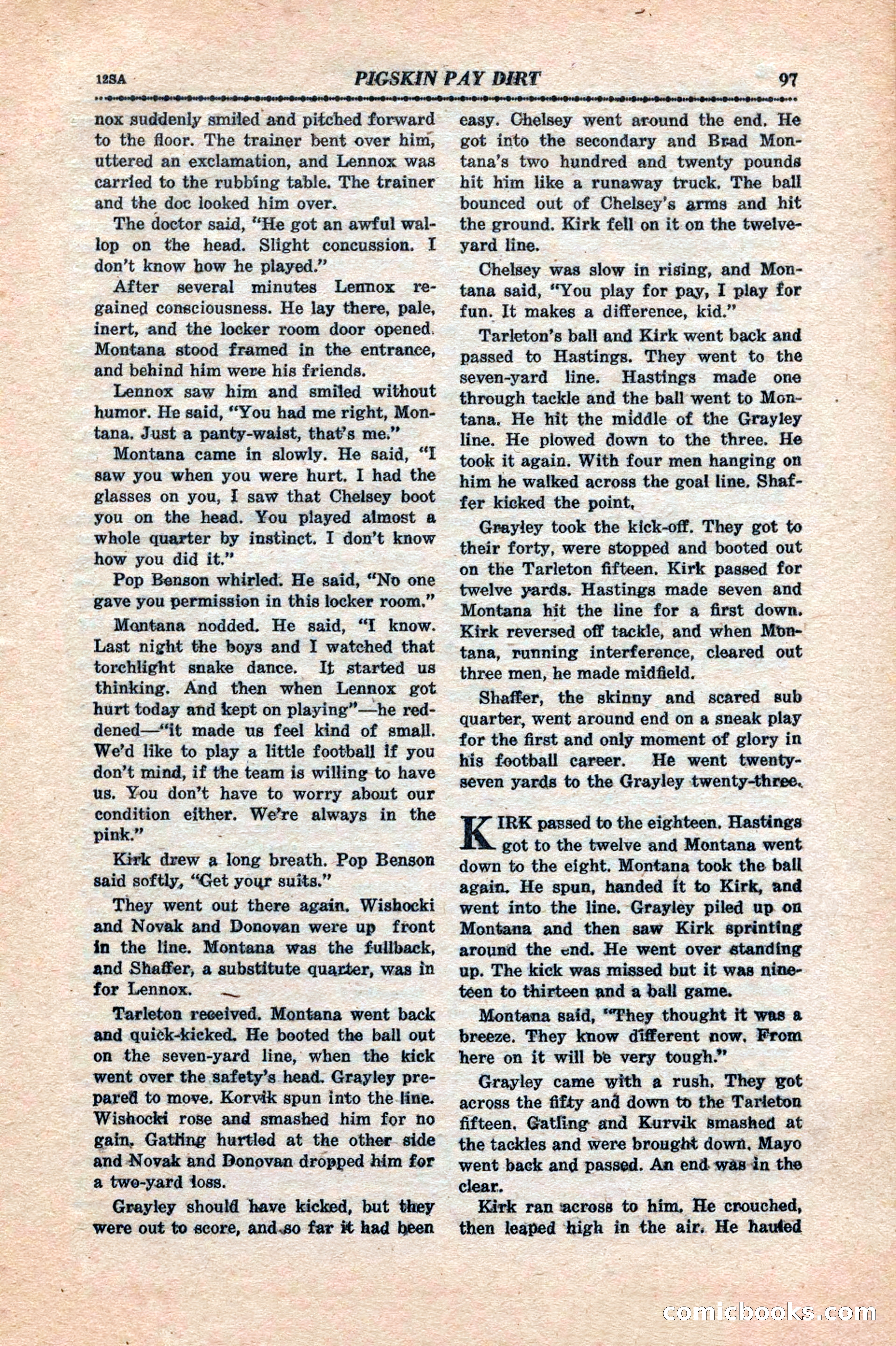 12 Sports Aces, January 1943 — page 99 of 116