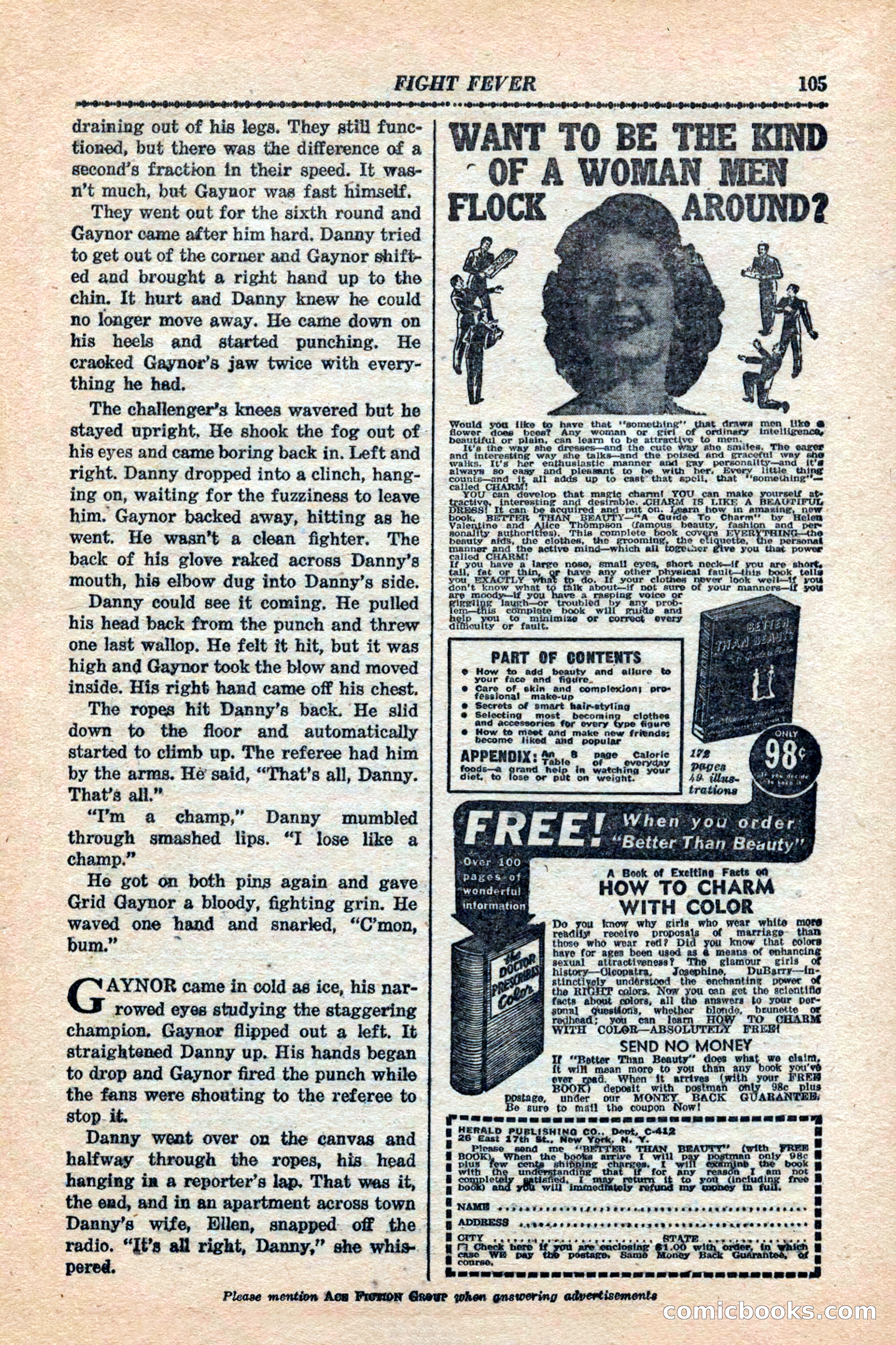 12 Sports Aces, January 1943 — page 107 of 116