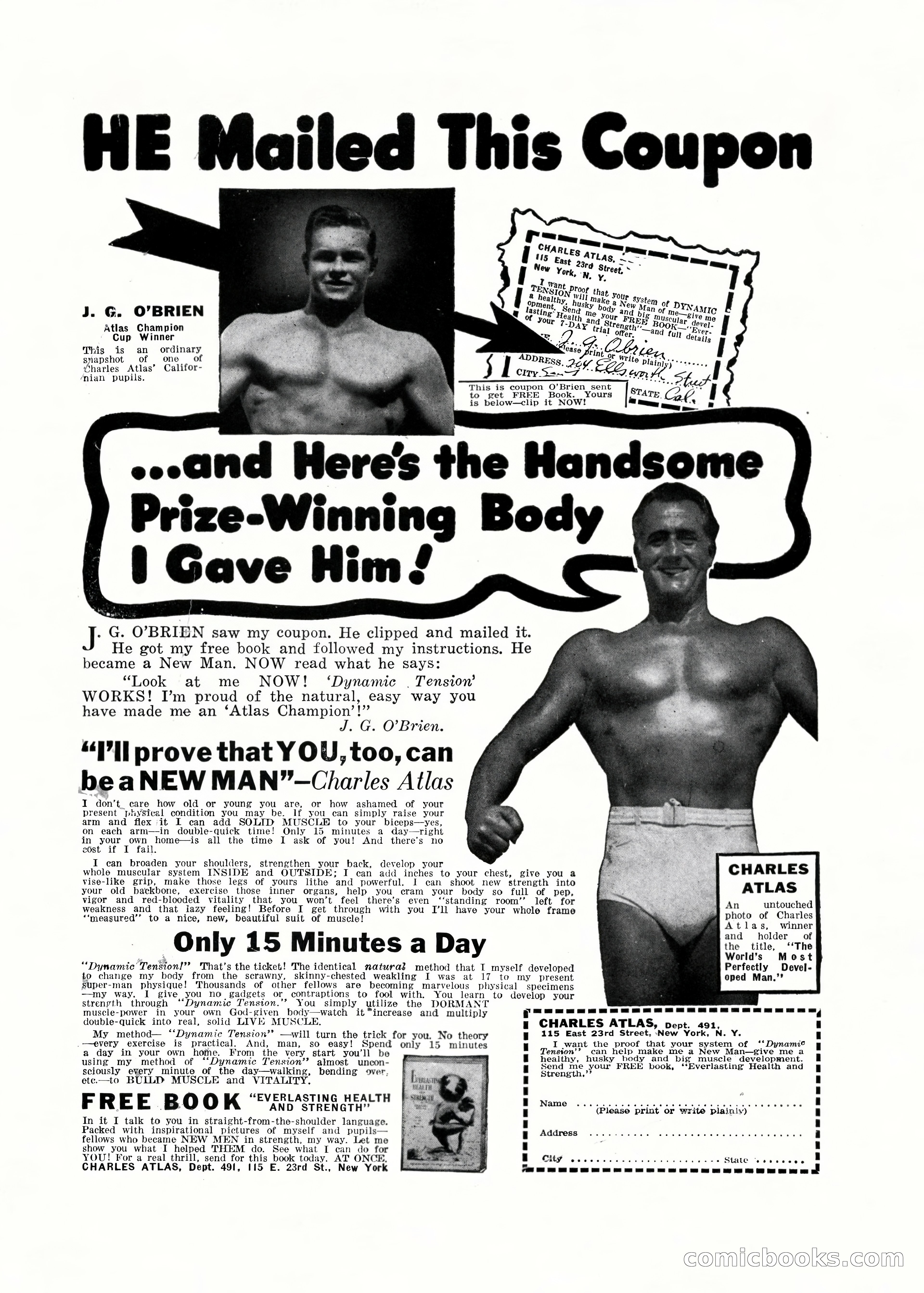 12 Sports Aces, January 1943 — page 115 of 116