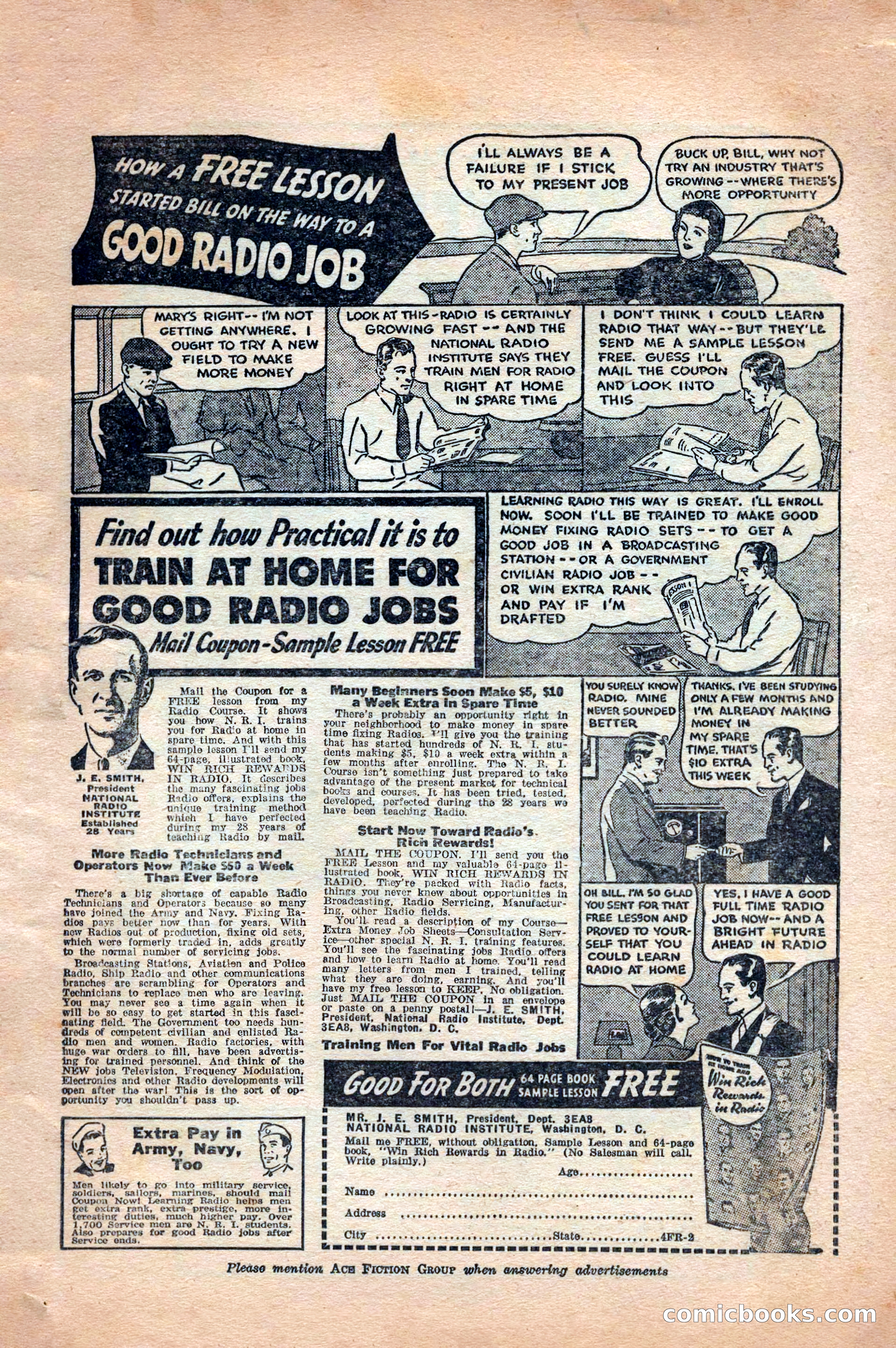 12 Sports Aces, May 1943 — page 3 of 100