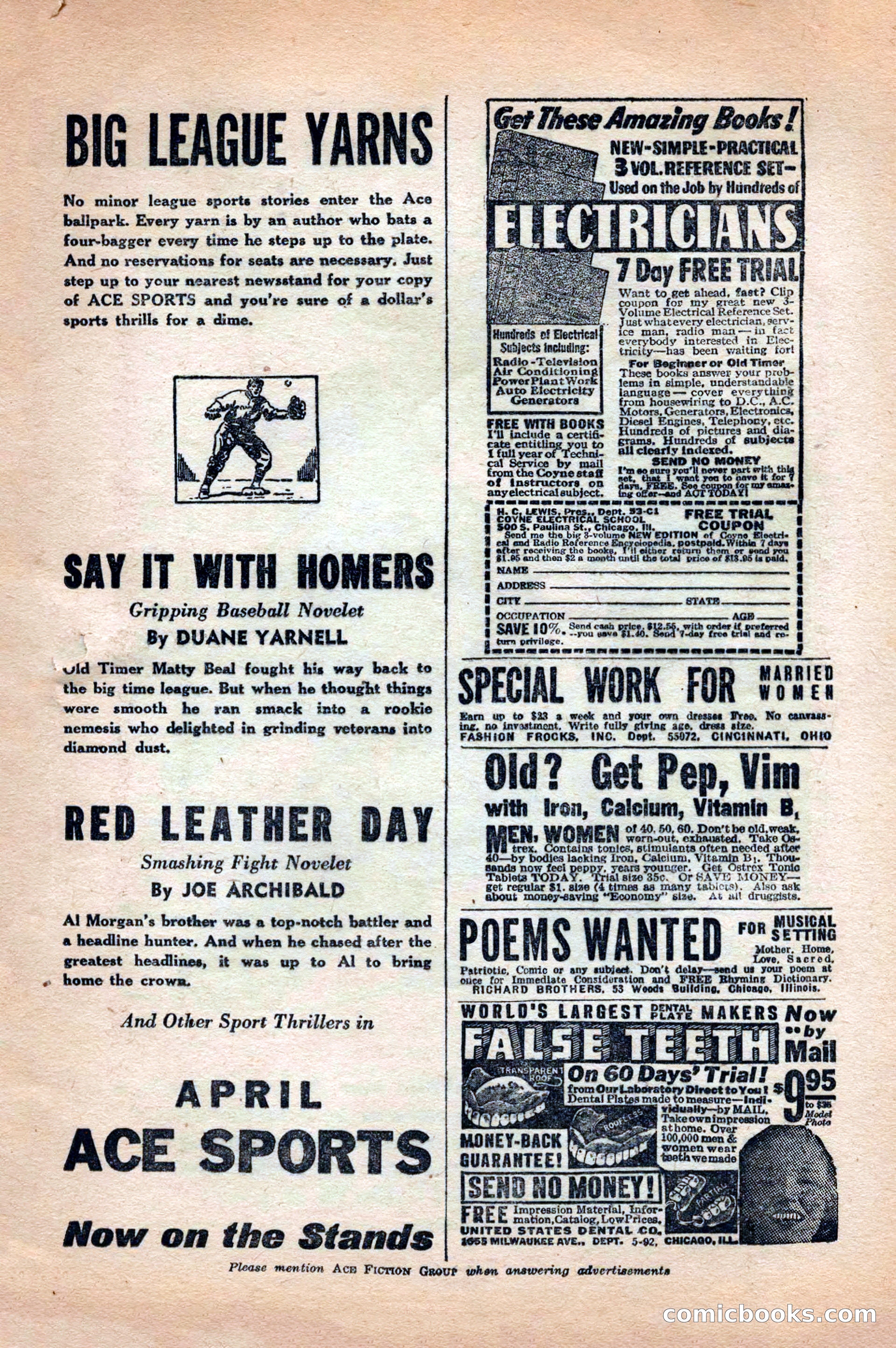 12 Sports Aces, May 1943 — page 5 of 100