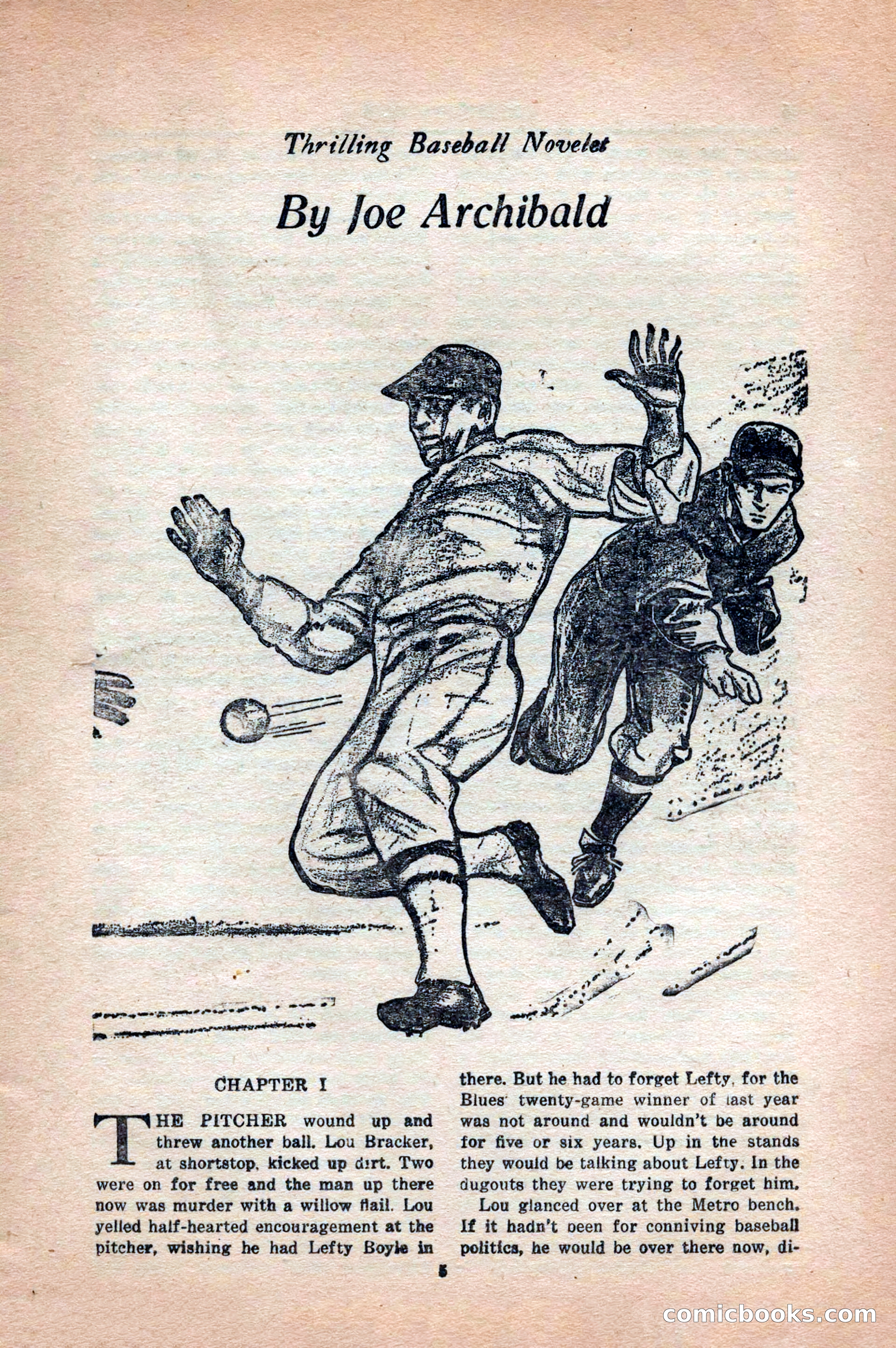 12 Sports Aces, May 1943 — page 7 of 100