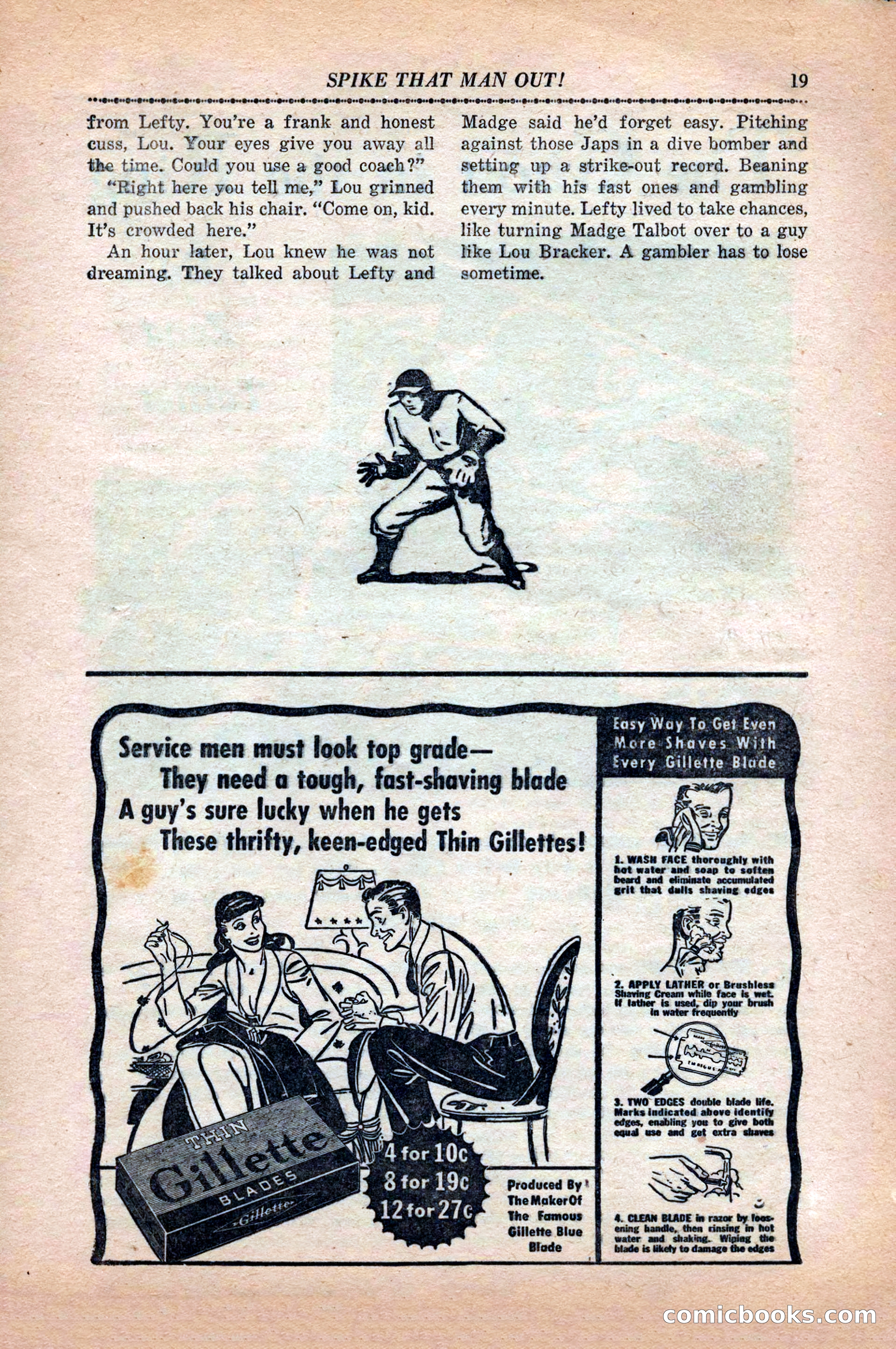 12 Sports Aces, May 1943 — page 21 of 100