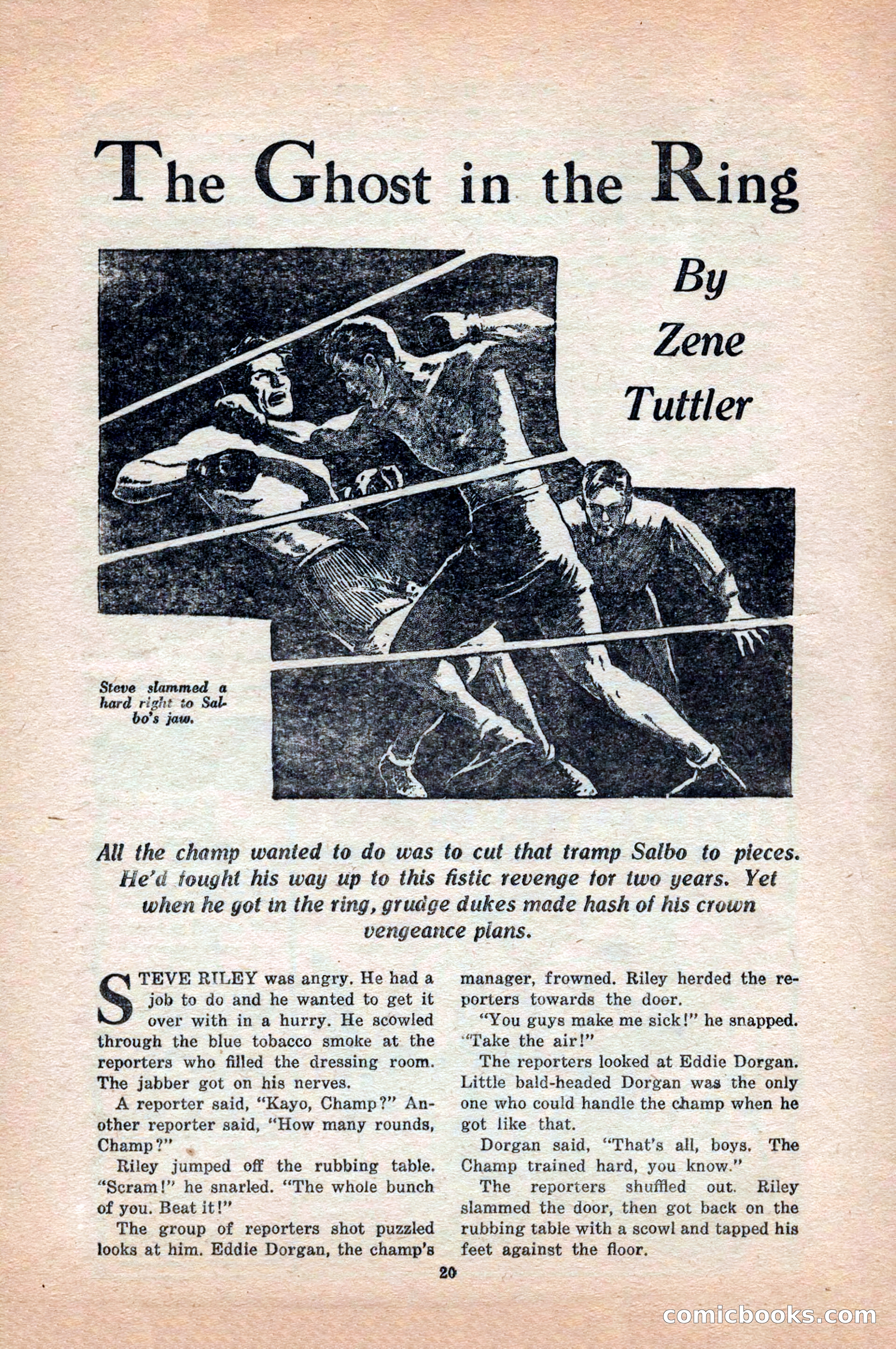 12 Sports Aces, May 1943 — page 22 of 100