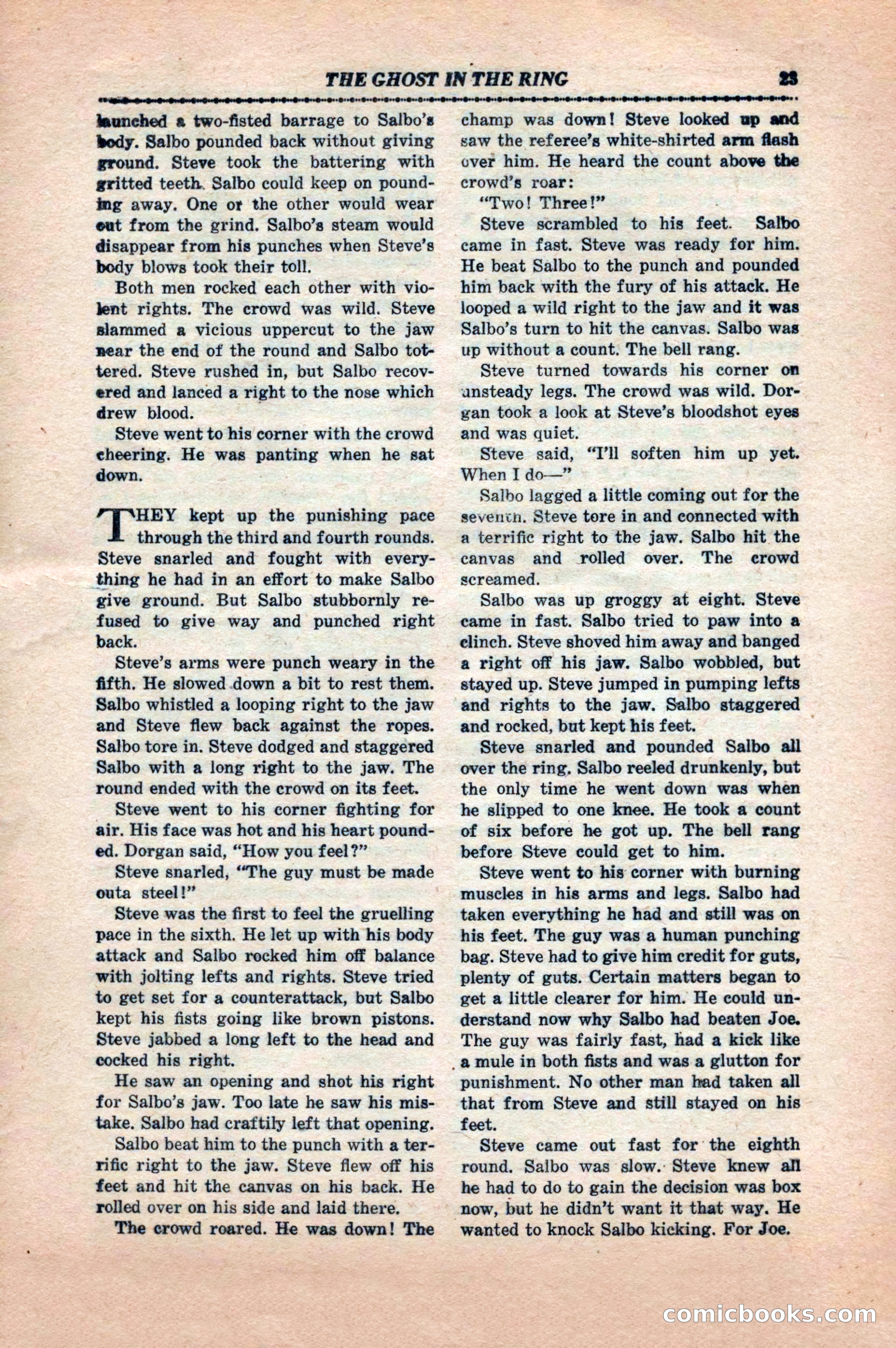 12 Sports Aces, May 1943 — page 25 of 100