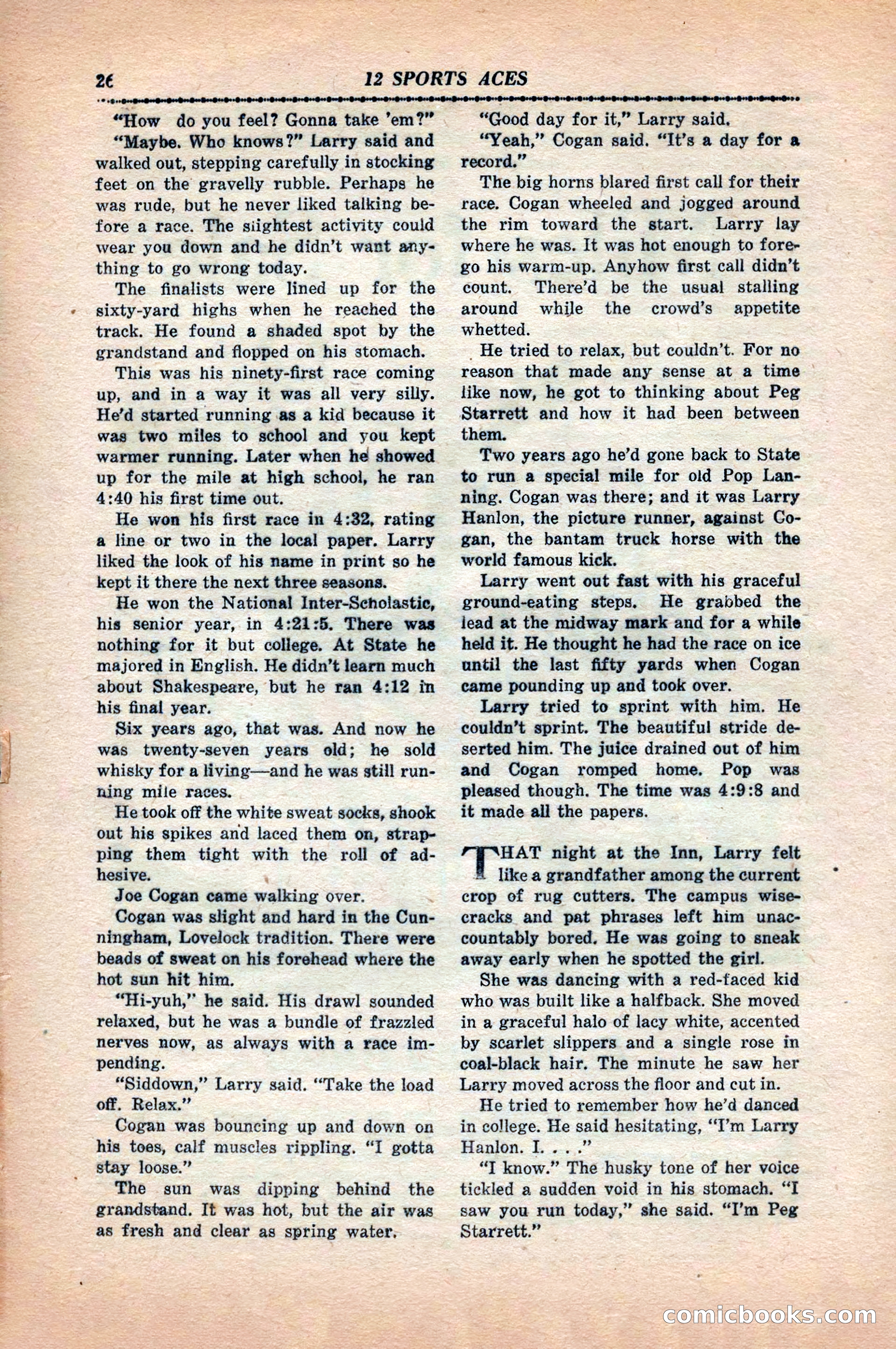 12 Sports Aces, May 1943 — page 28 of 100