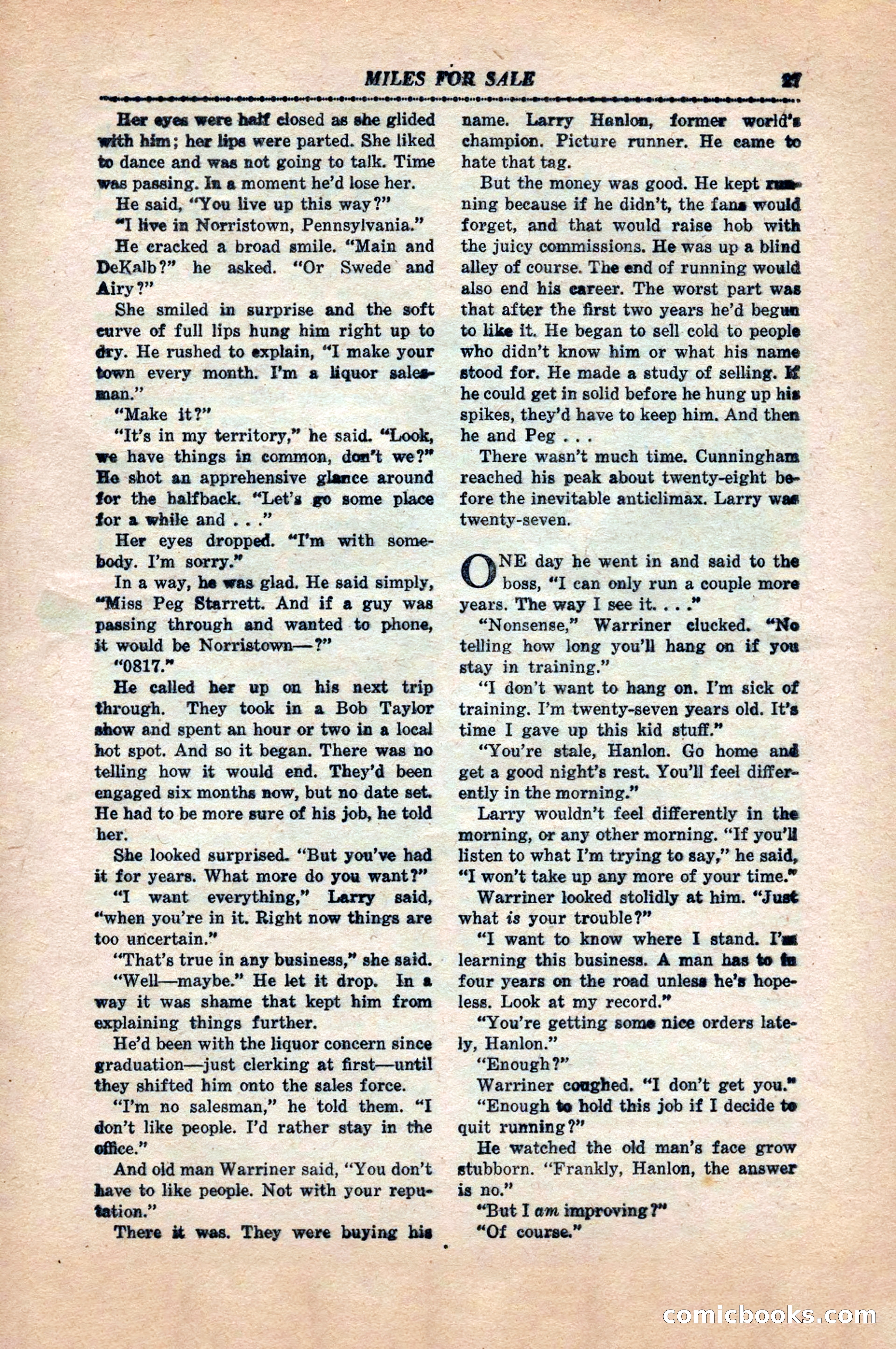 12 Sports Aces, May 1943 — page 29 of 100