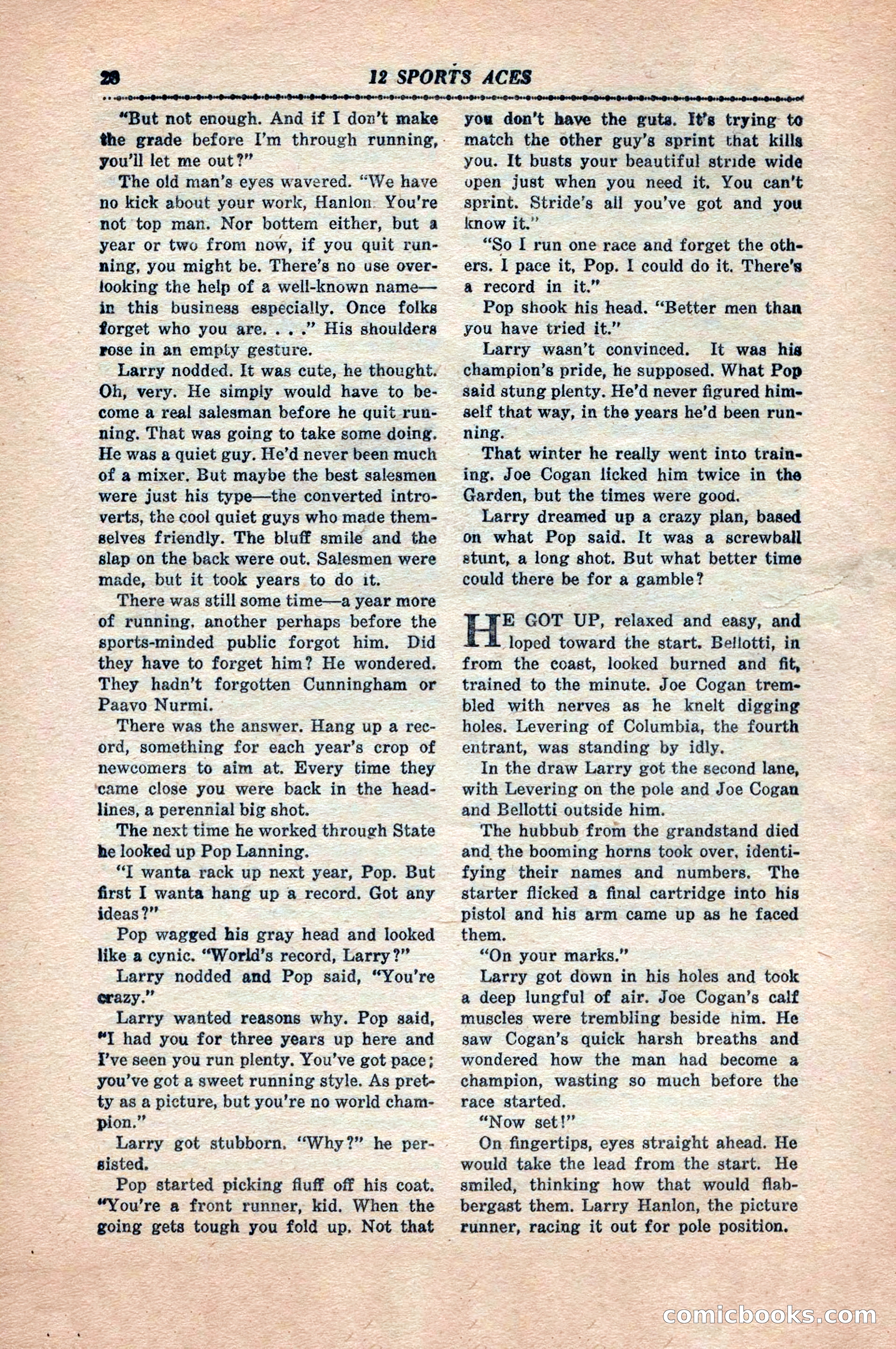 12 Sports Aces, May 1943 — page 30 of 100