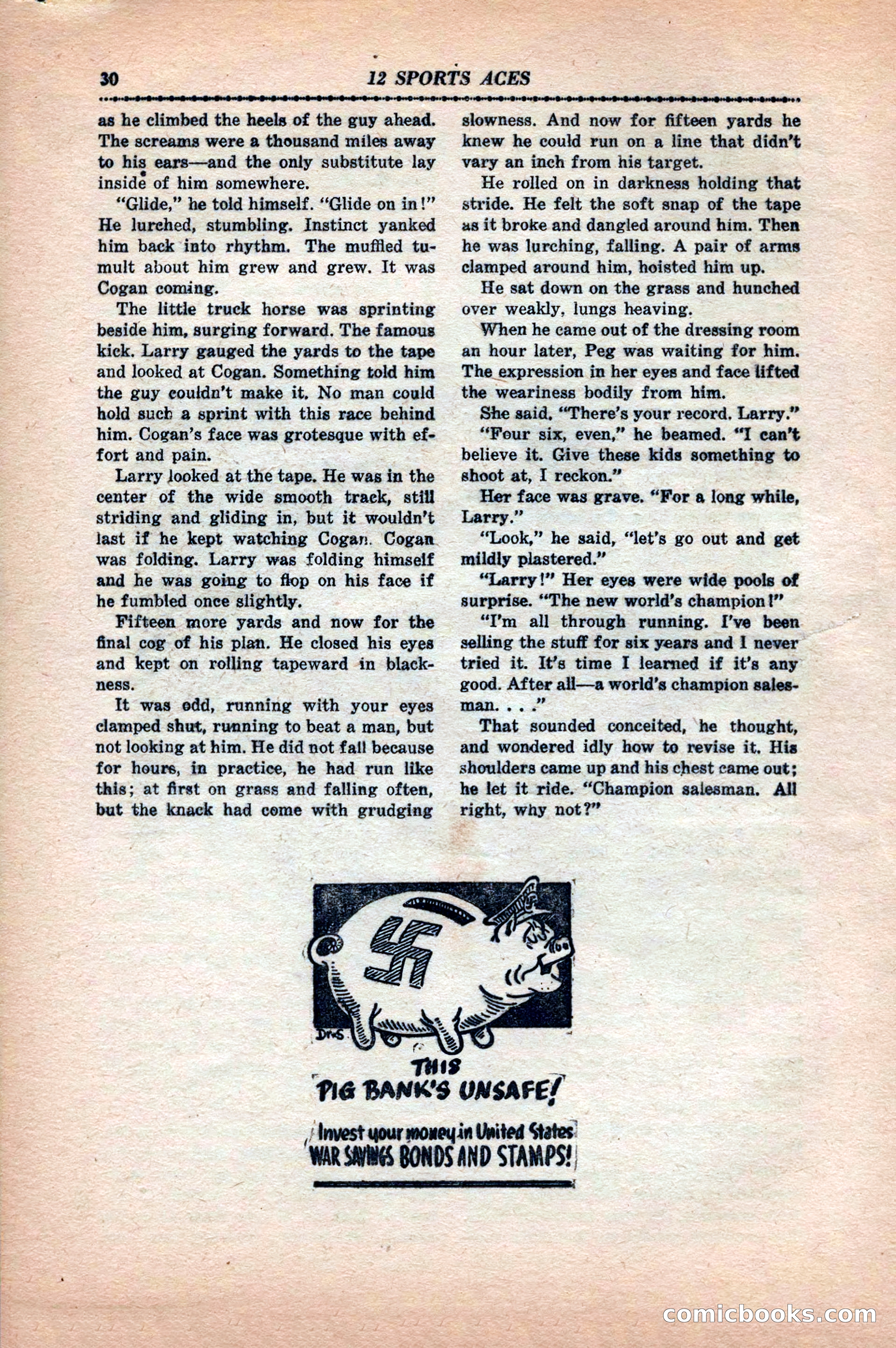 12 Sports Aces, May 1943 — page 32 of 100