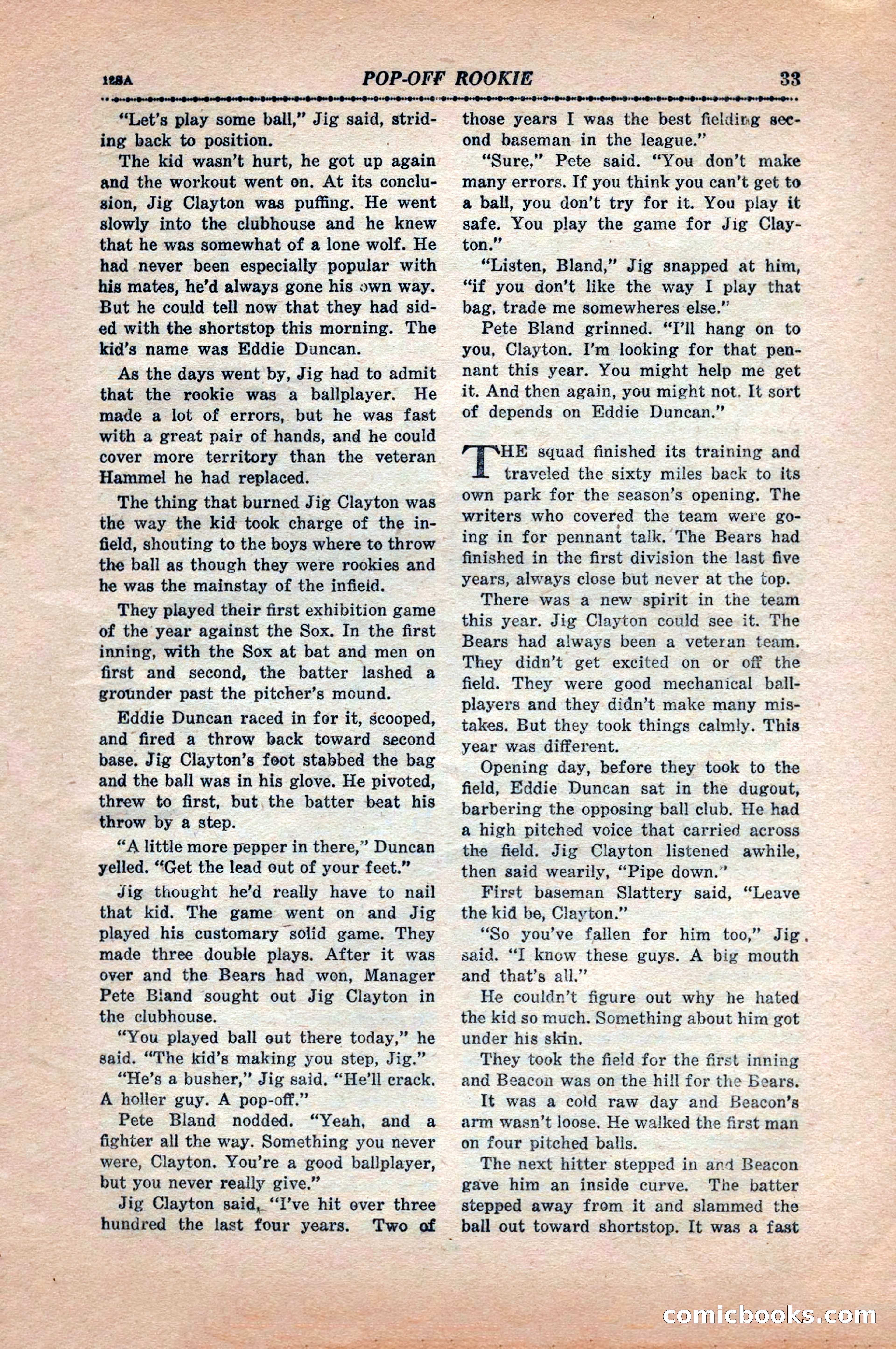 12 Sports Aces, May 1943 — page 35 of 100
