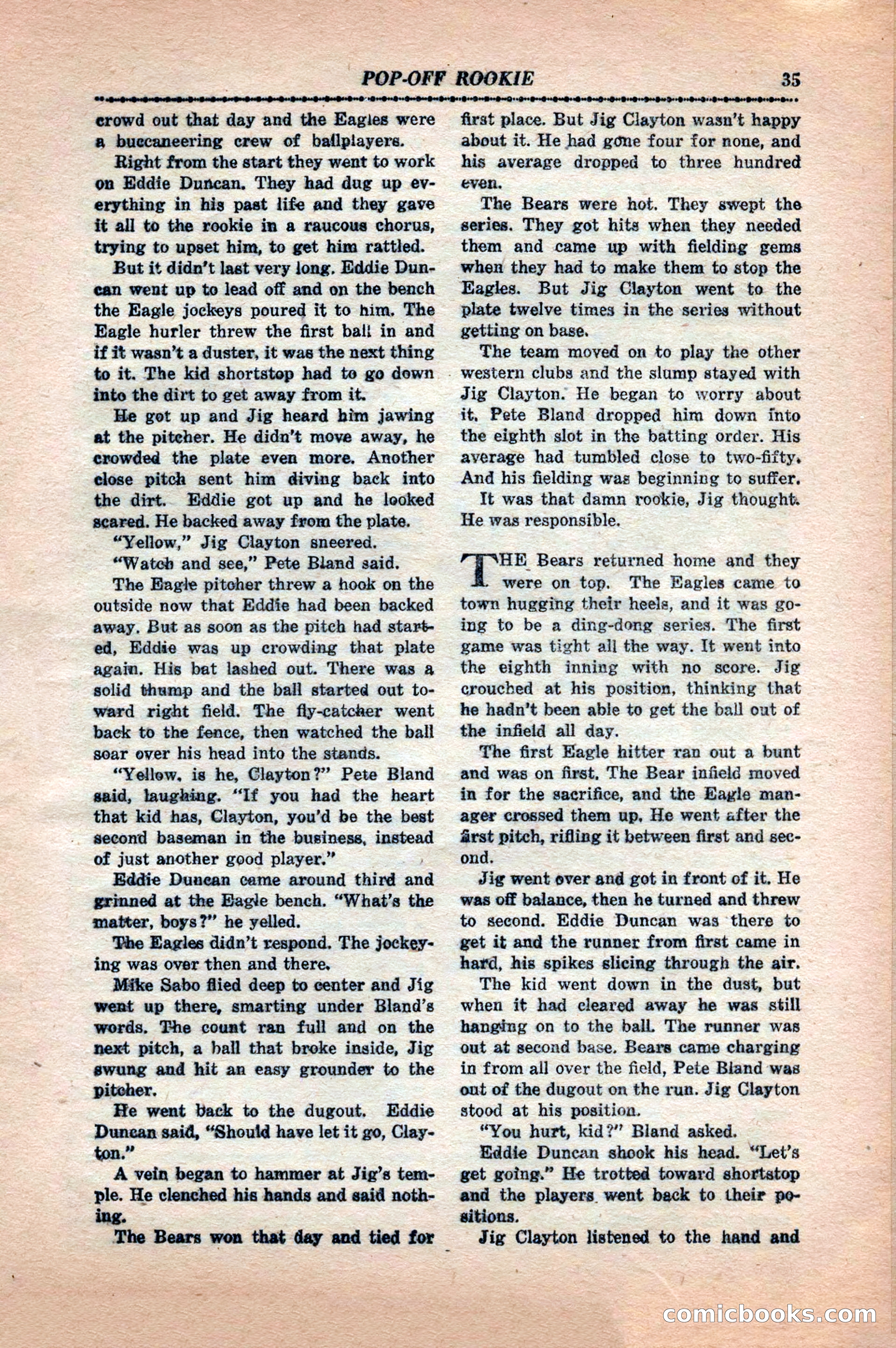 12 Sports Aces, May 1943 — page 37 of 100