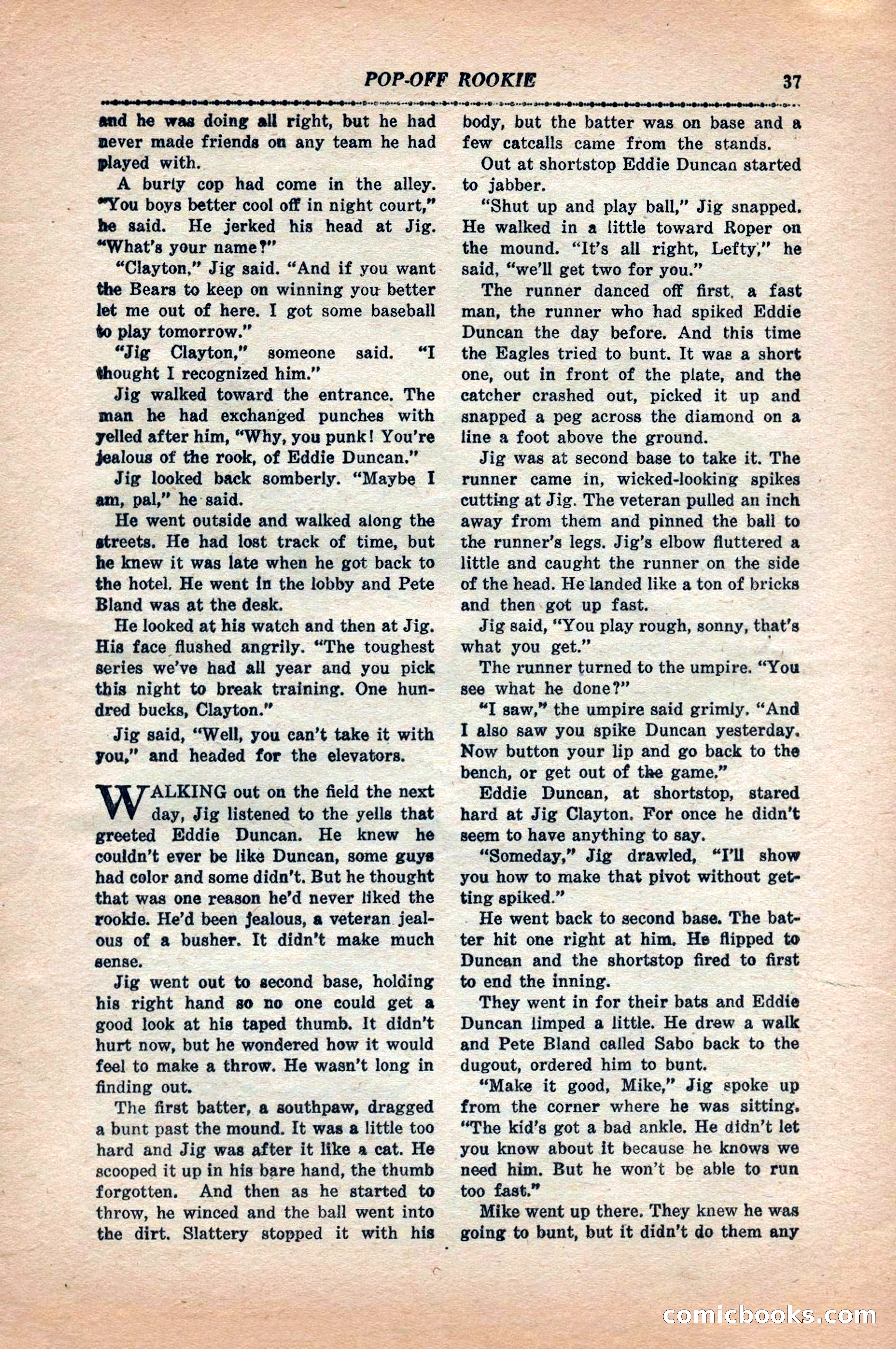 12 Sports Aces, May 1943 — page 39 of 100