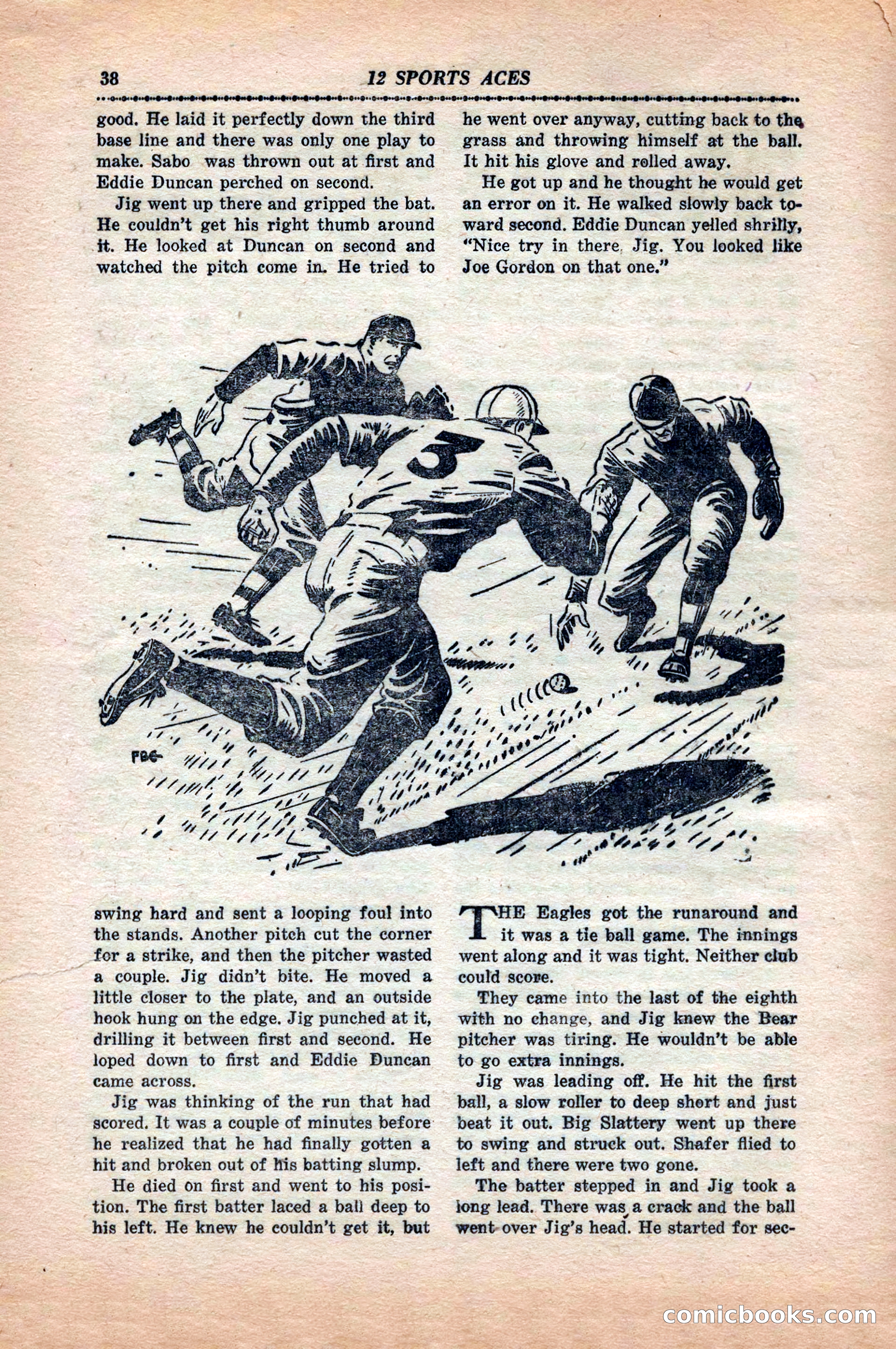 12 Sports Aces, May 1943 — page 40 of 100