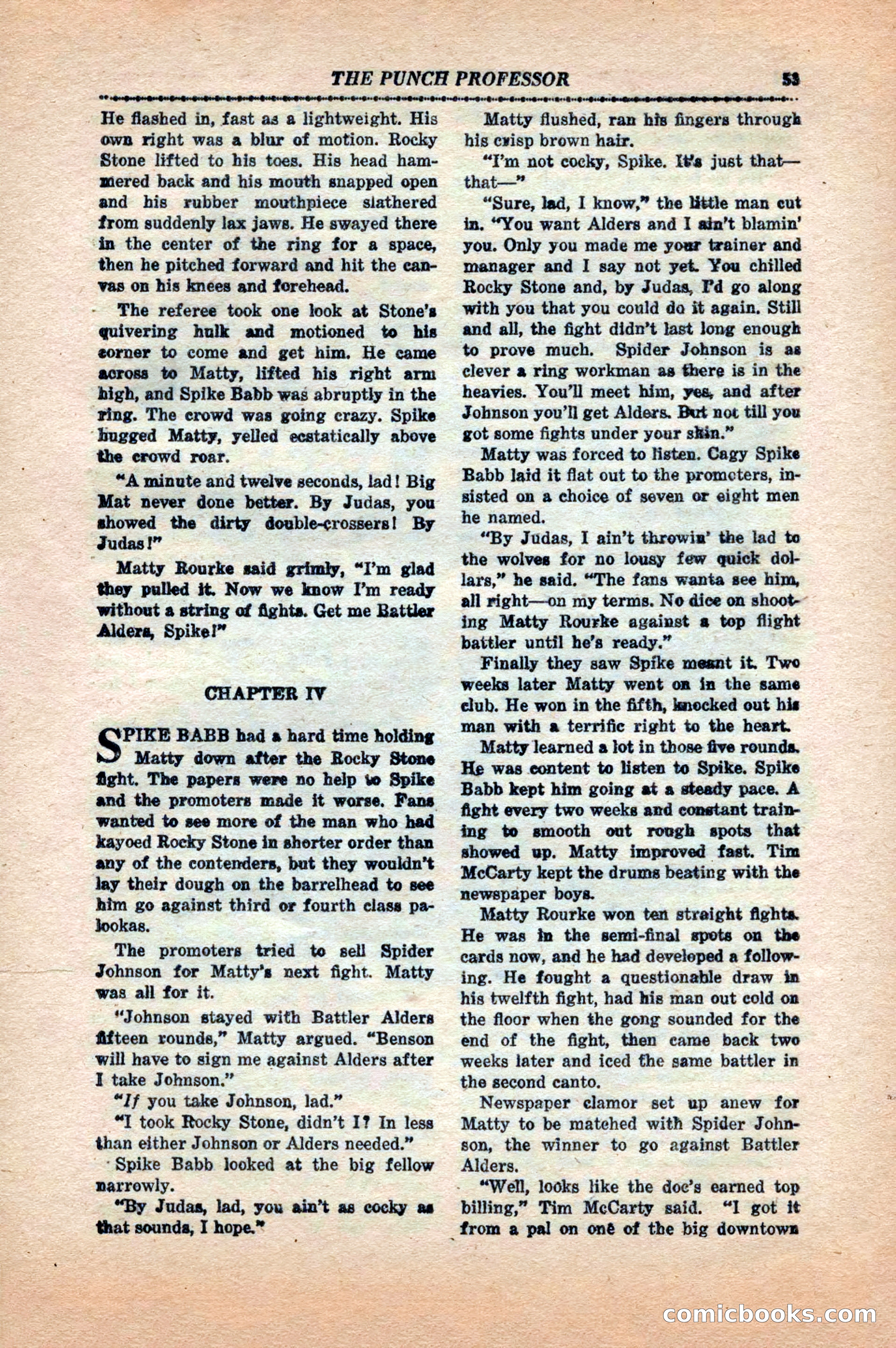 12 Sports Aces, May 1943 — page 55 of 100