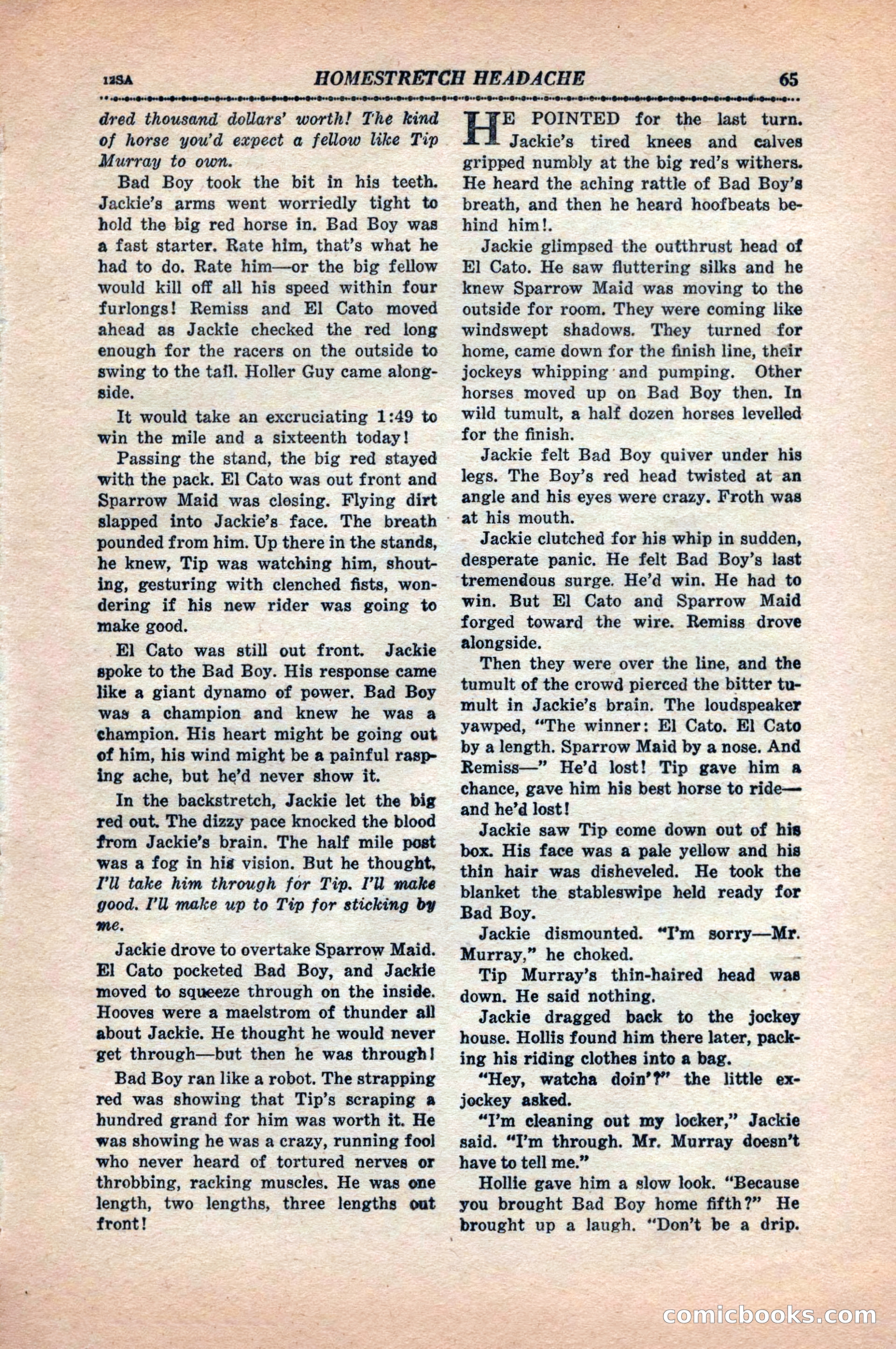 12 Sports Aces, May 1943 — page 67 of 100