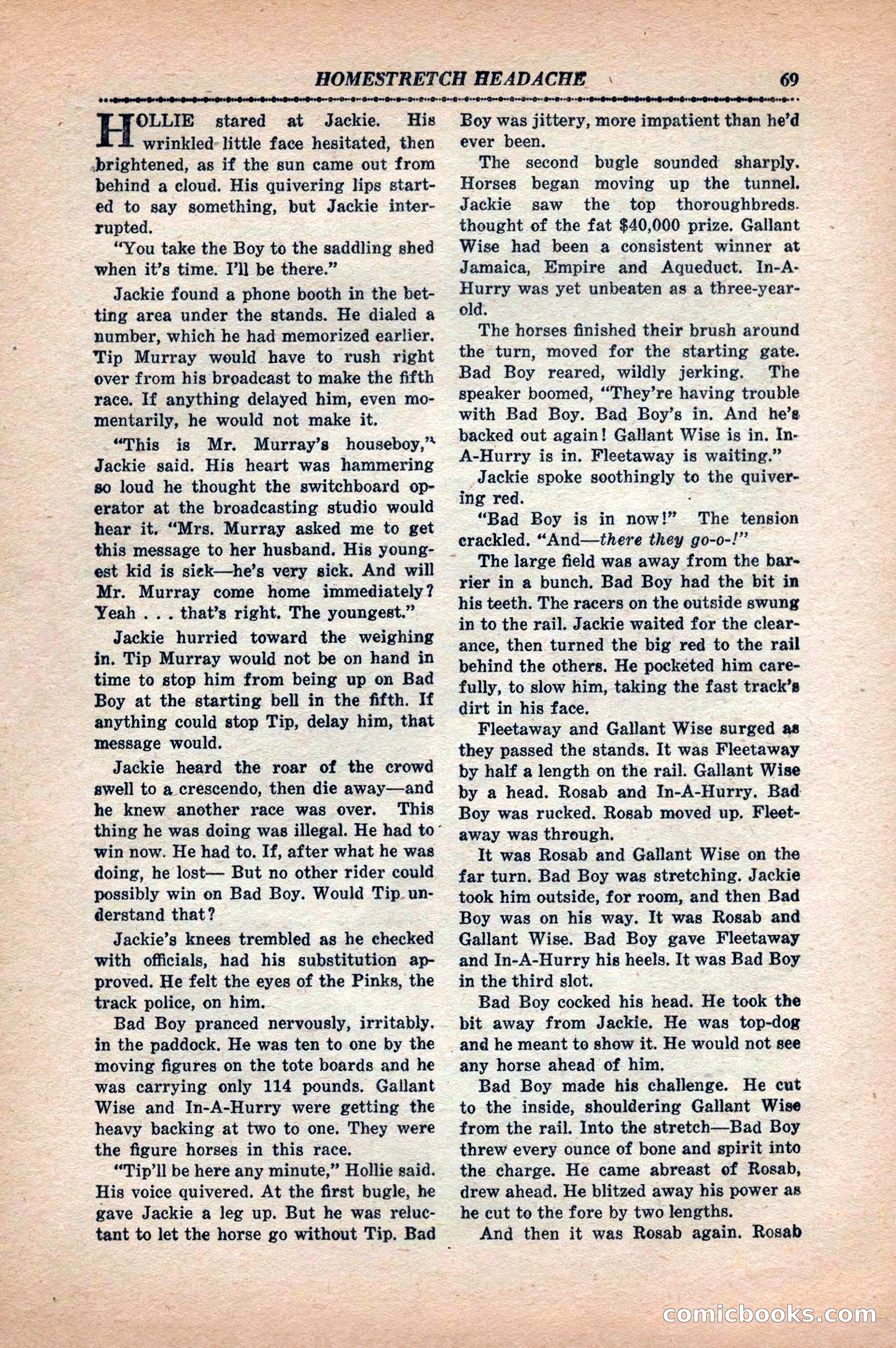 12 Sports Aces, May 1943 — page 71 of 100