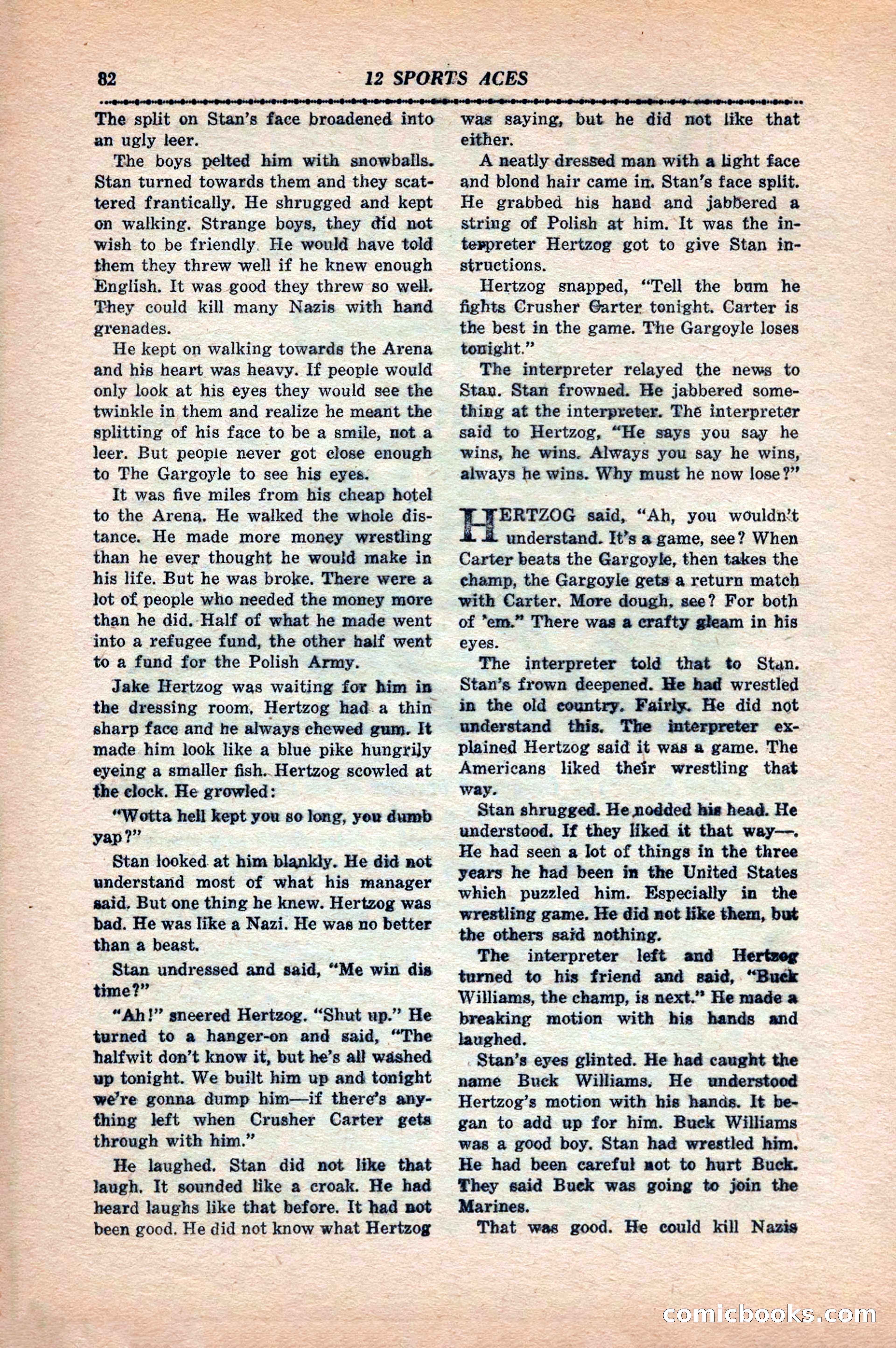12 Sports Aces, May 1943 — page 84 of 100