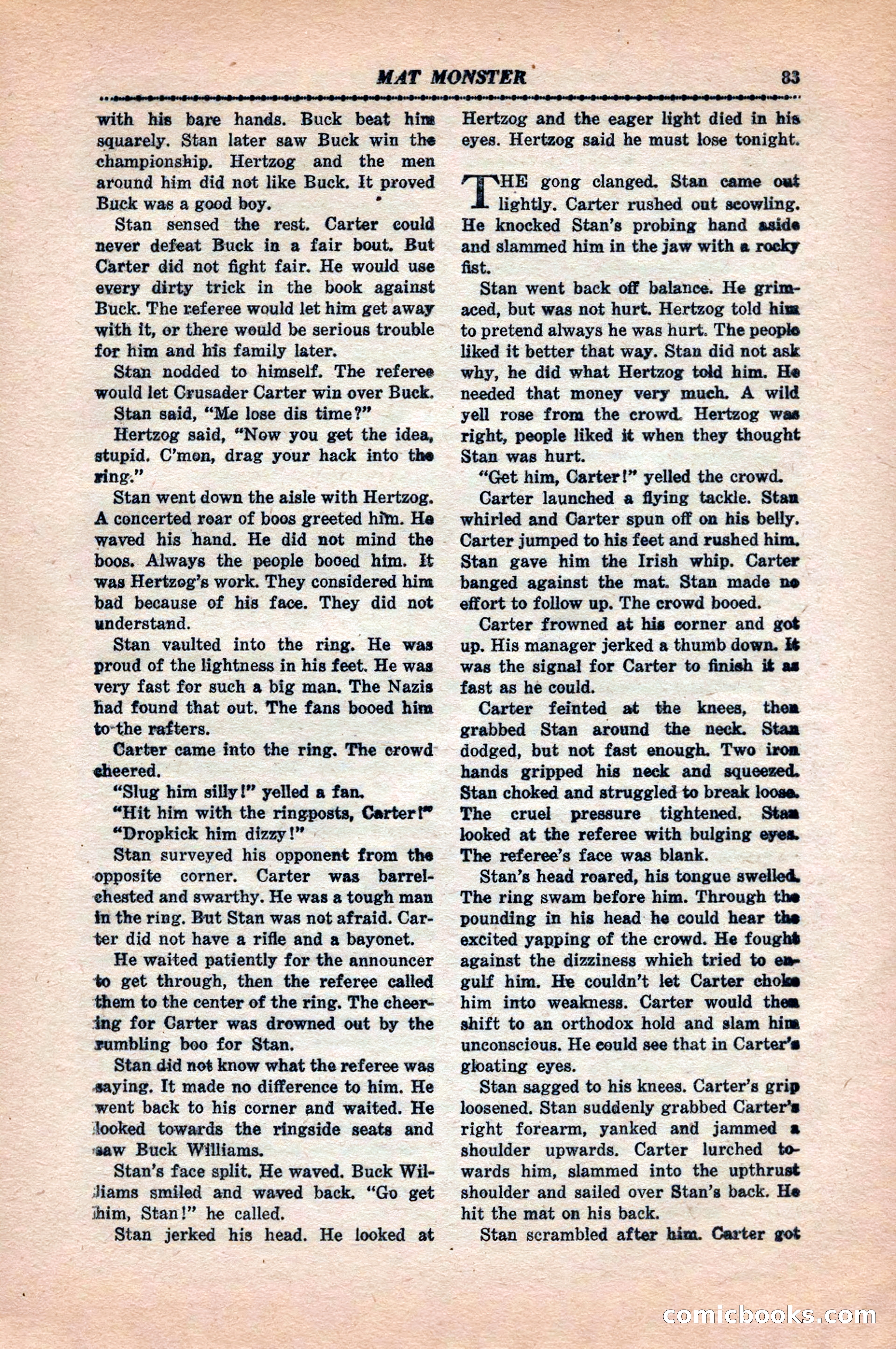 12 Sports Aces, May 1943 — page 85 of 100