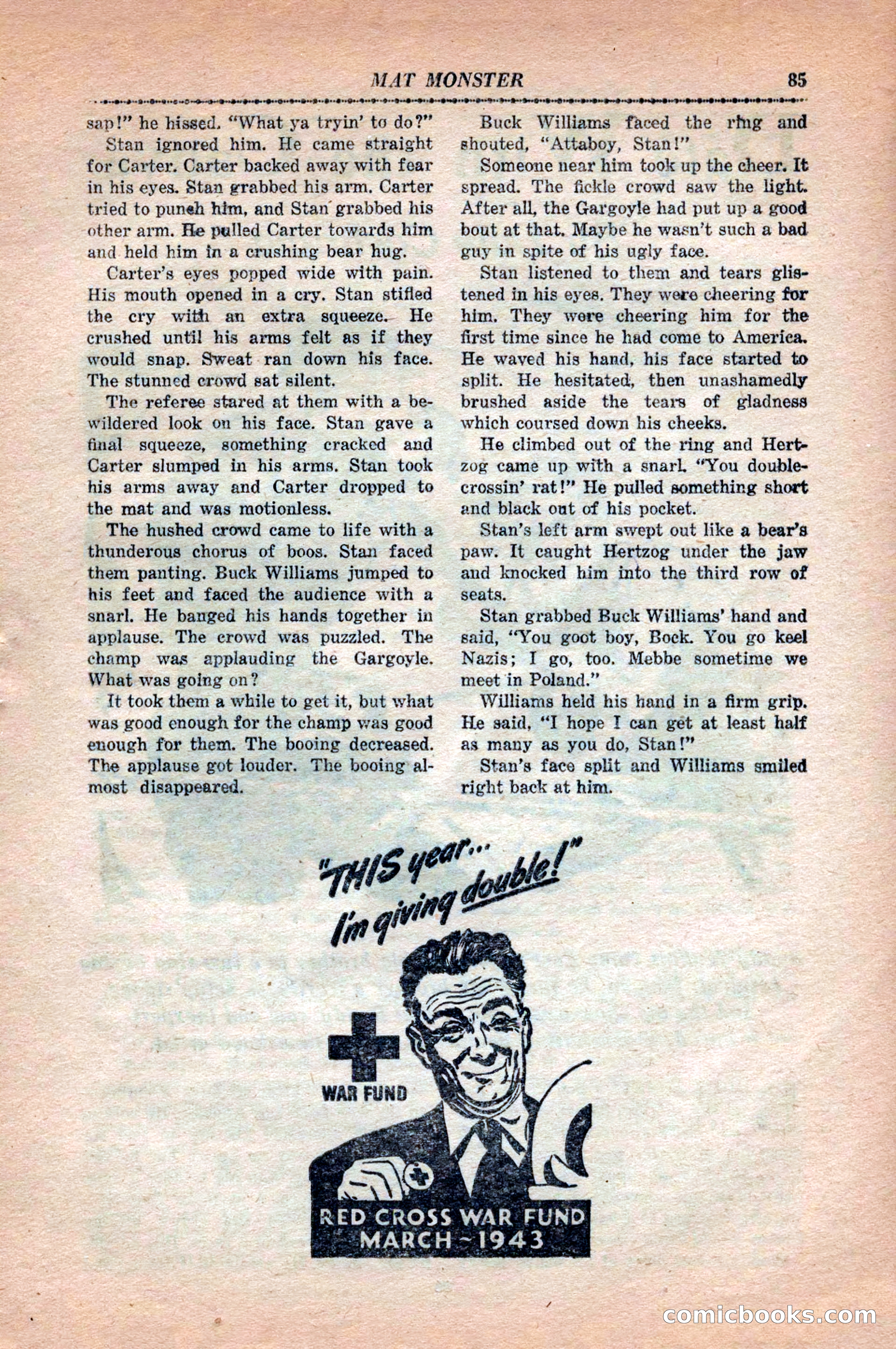12 Sports Aces, May 1943 — page 87 of 100