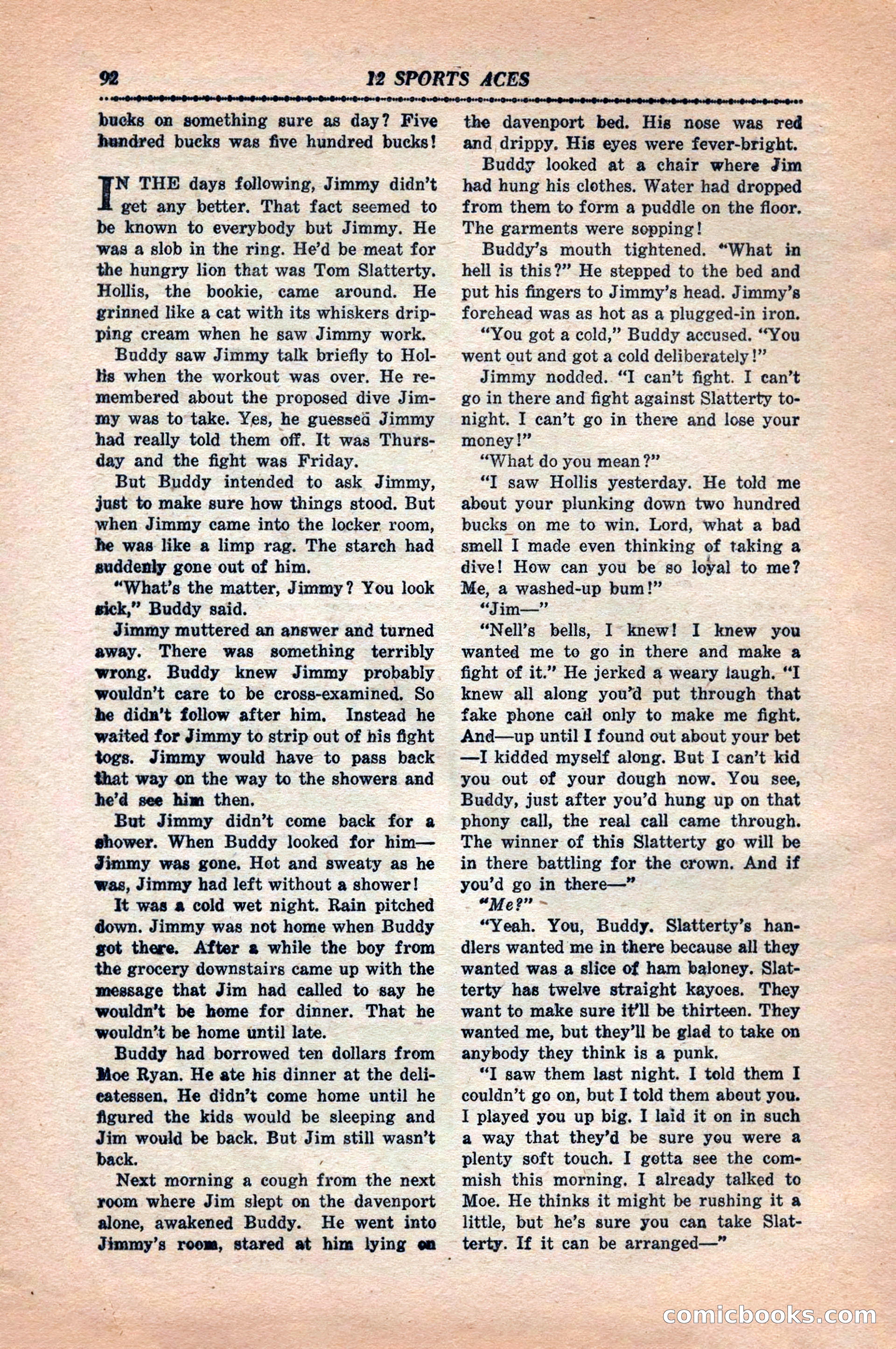 12 Sports Aces, May 1943 — page 94 of 100