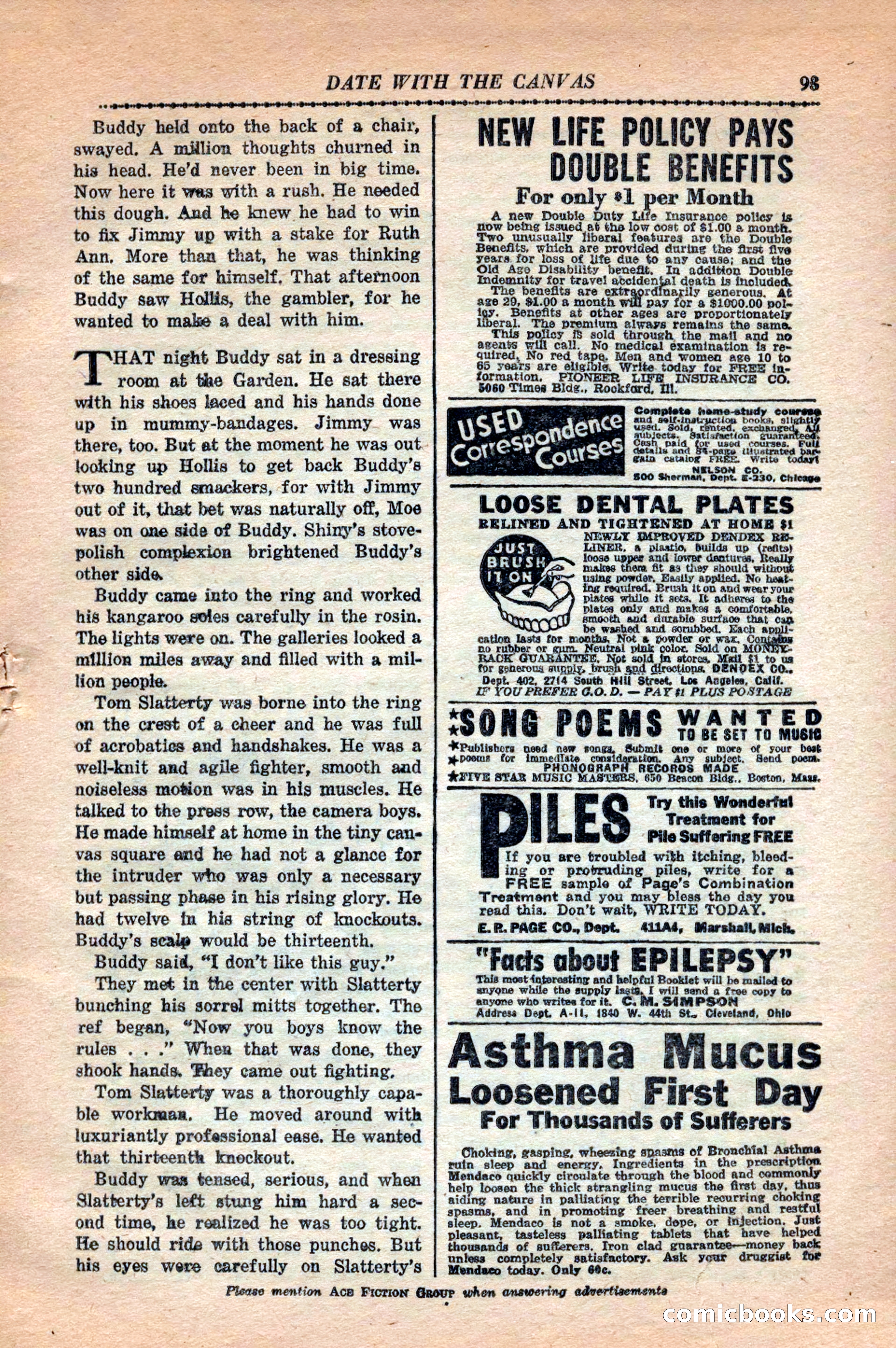 12 Sports Aces, May 1943 — page 95 of 100