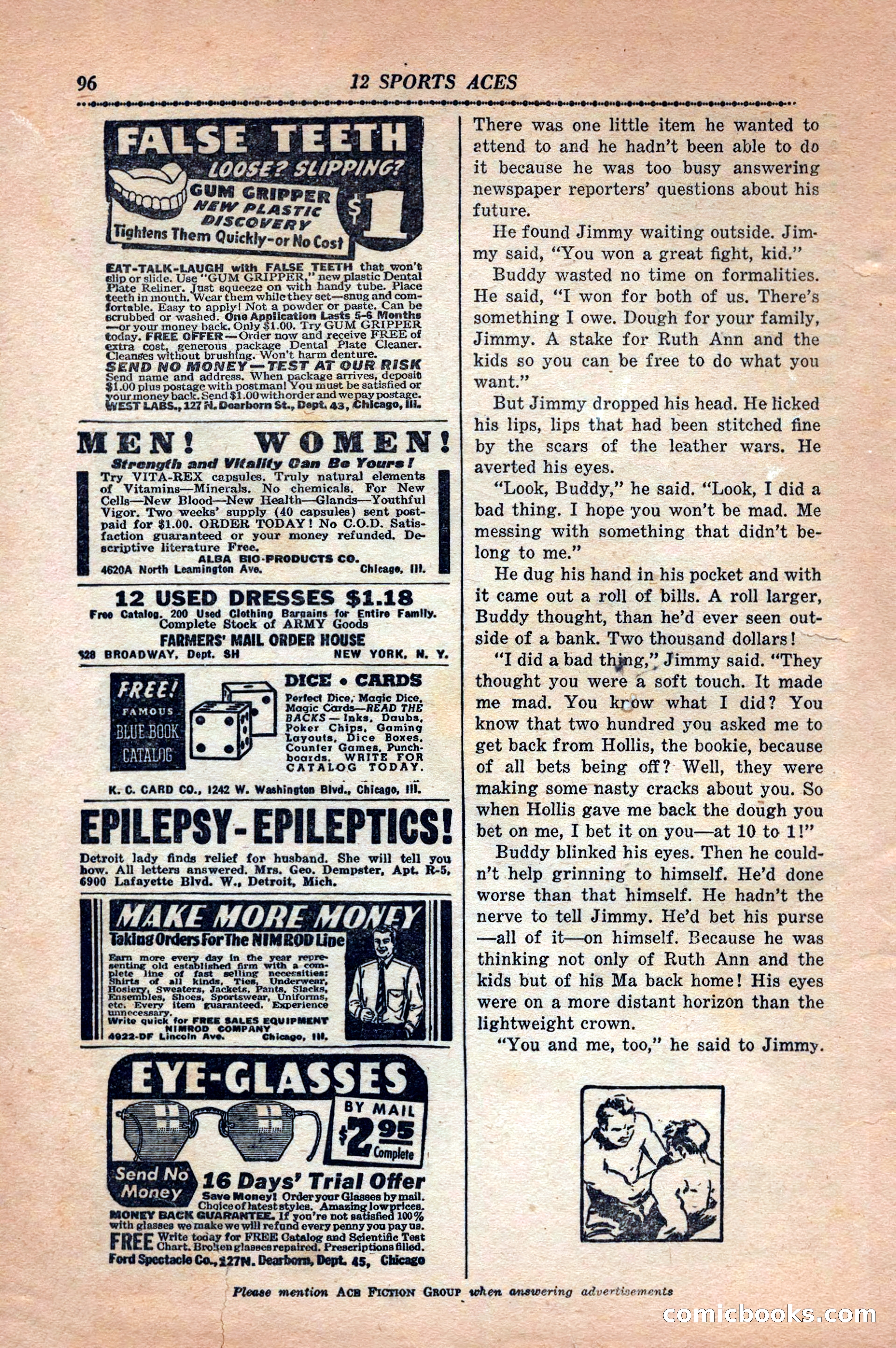 12 Sports Aces, May 1943 — page 98 of 100