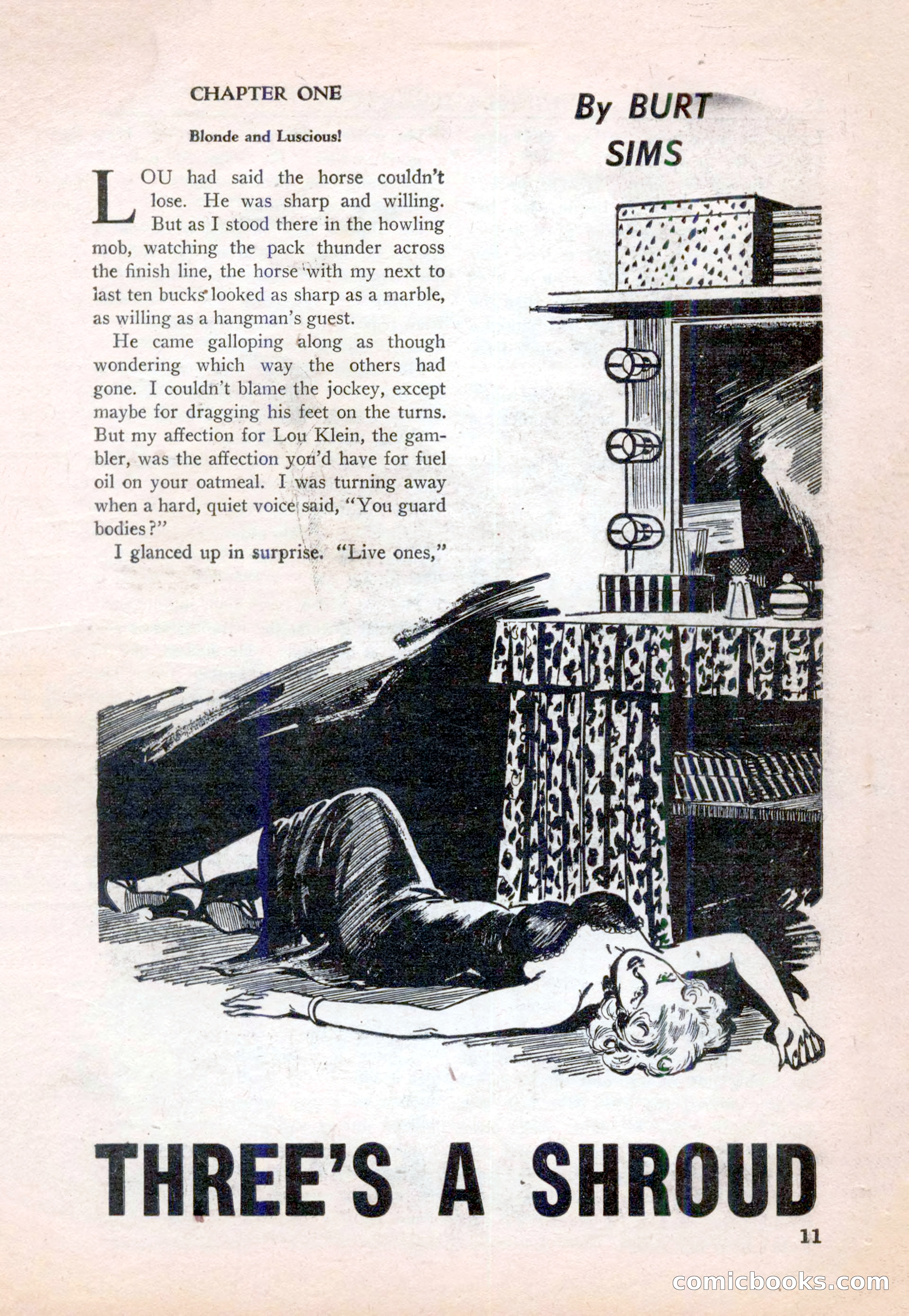 15 Story Detective, April 1950 — page 11 of 132