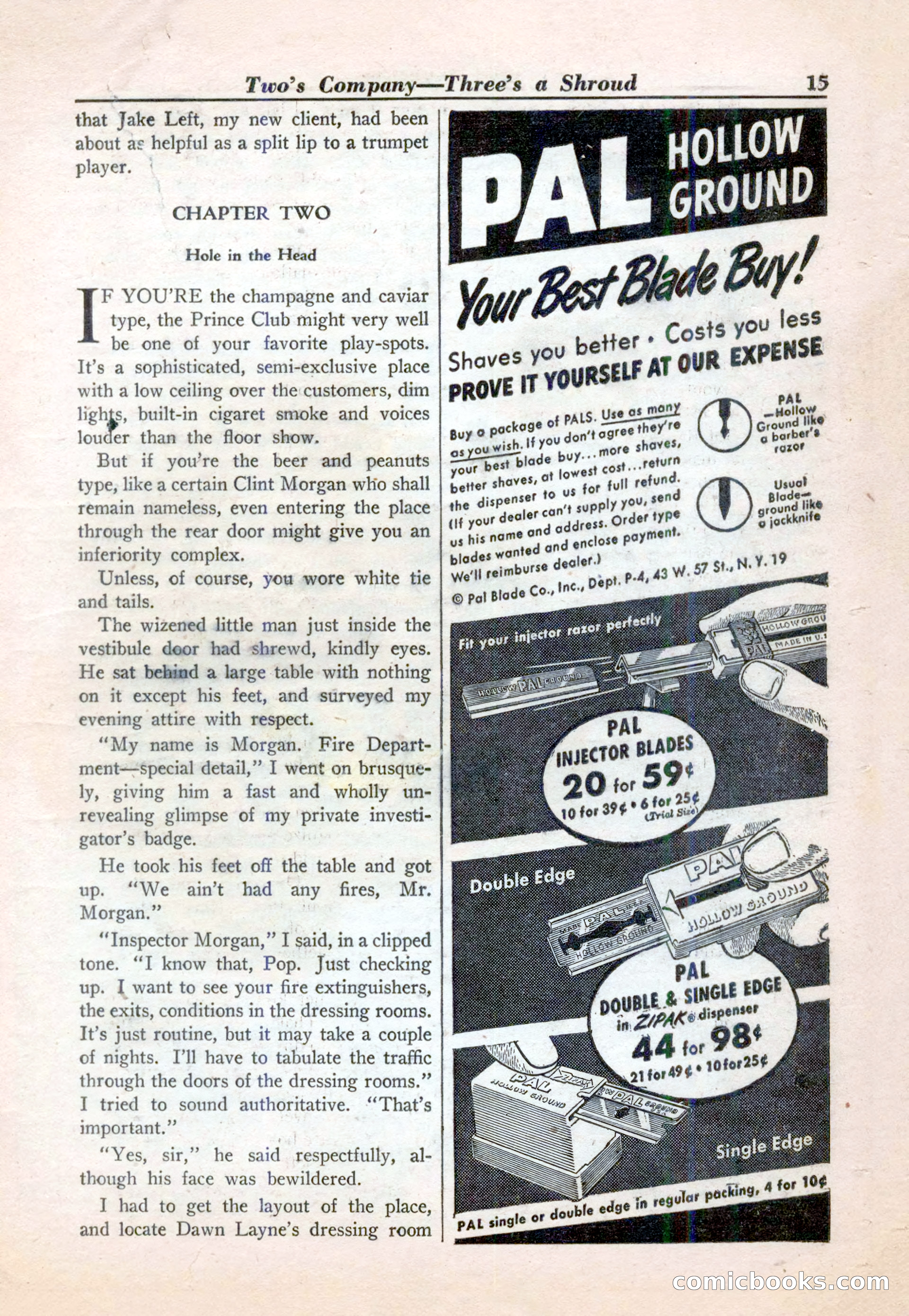 15 Story Detective, April 1950 — page 15 of 132