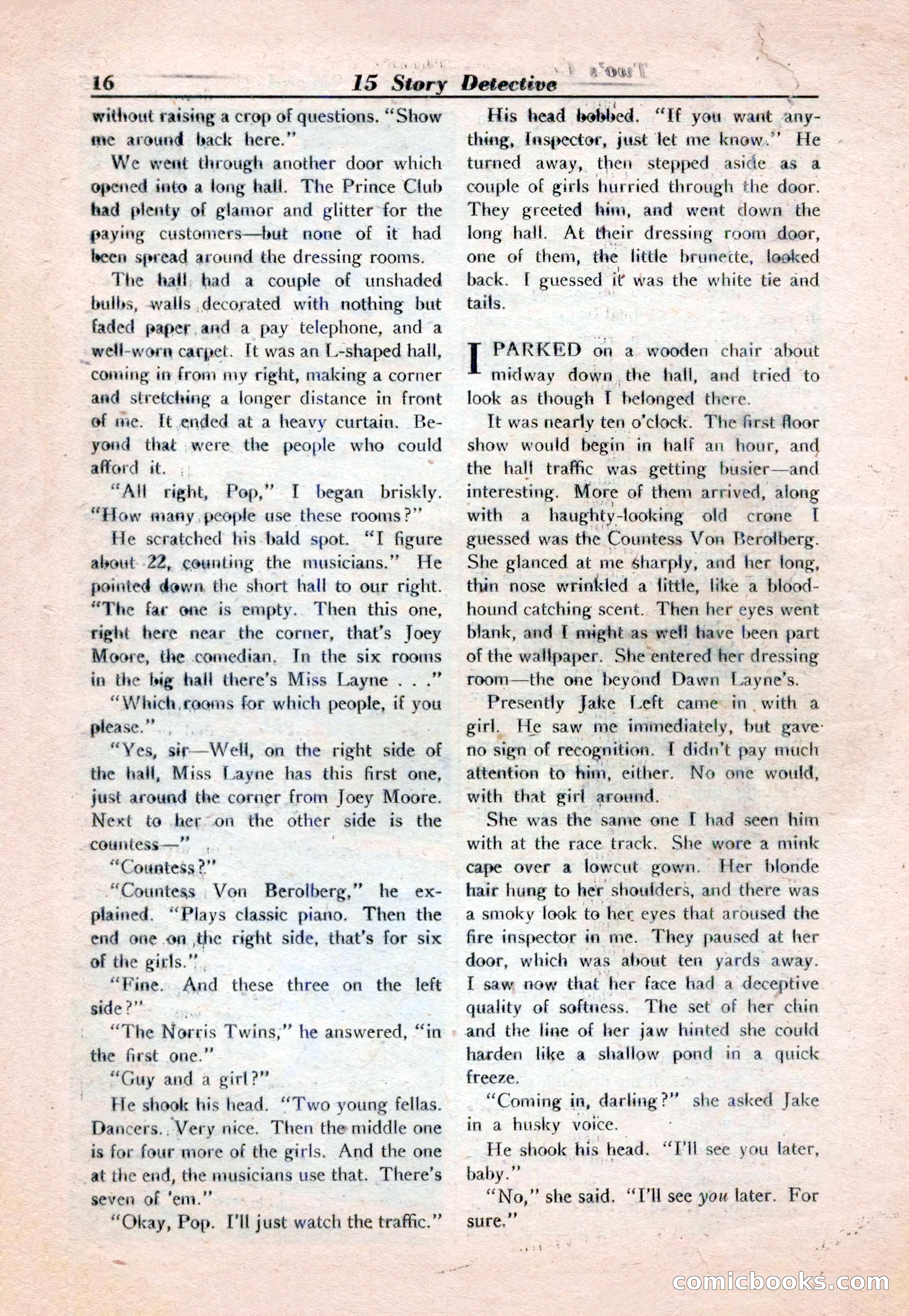 15 Story Detective, April 1950 — page 16 of 132