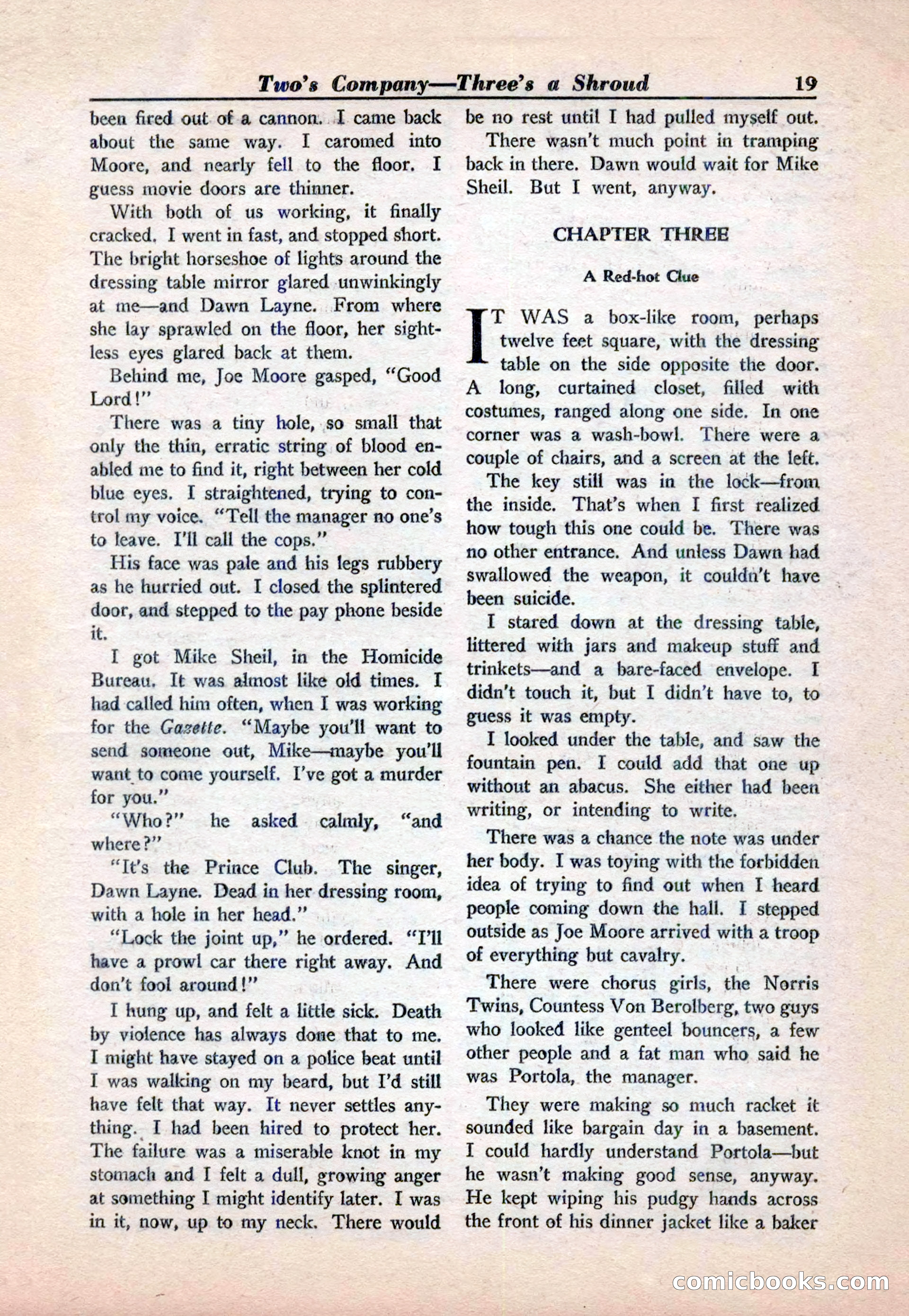 15 Story Detective, April 1950 — page 19 of 132