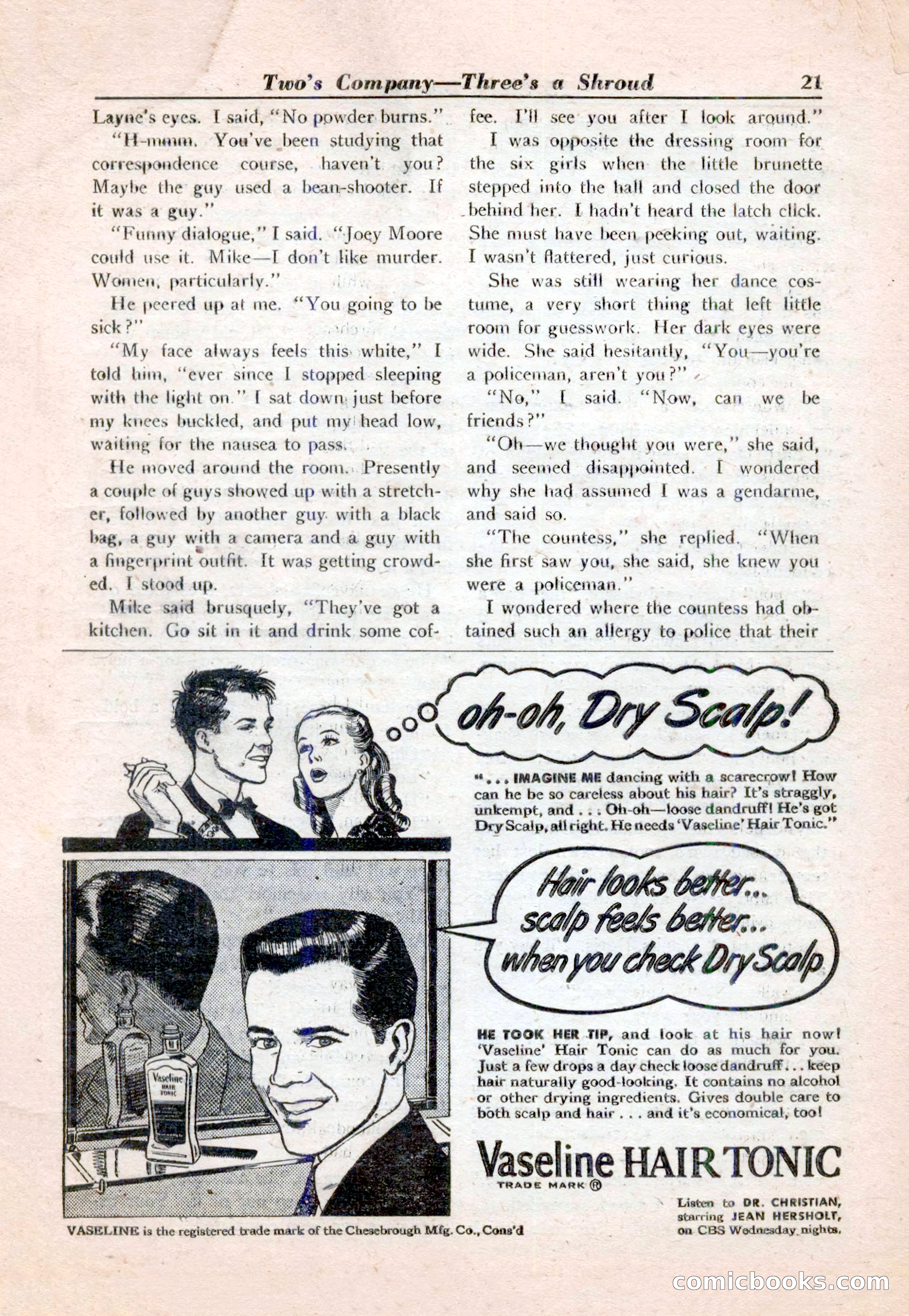 15 Story Detective, April 1950 — page 21 of 132