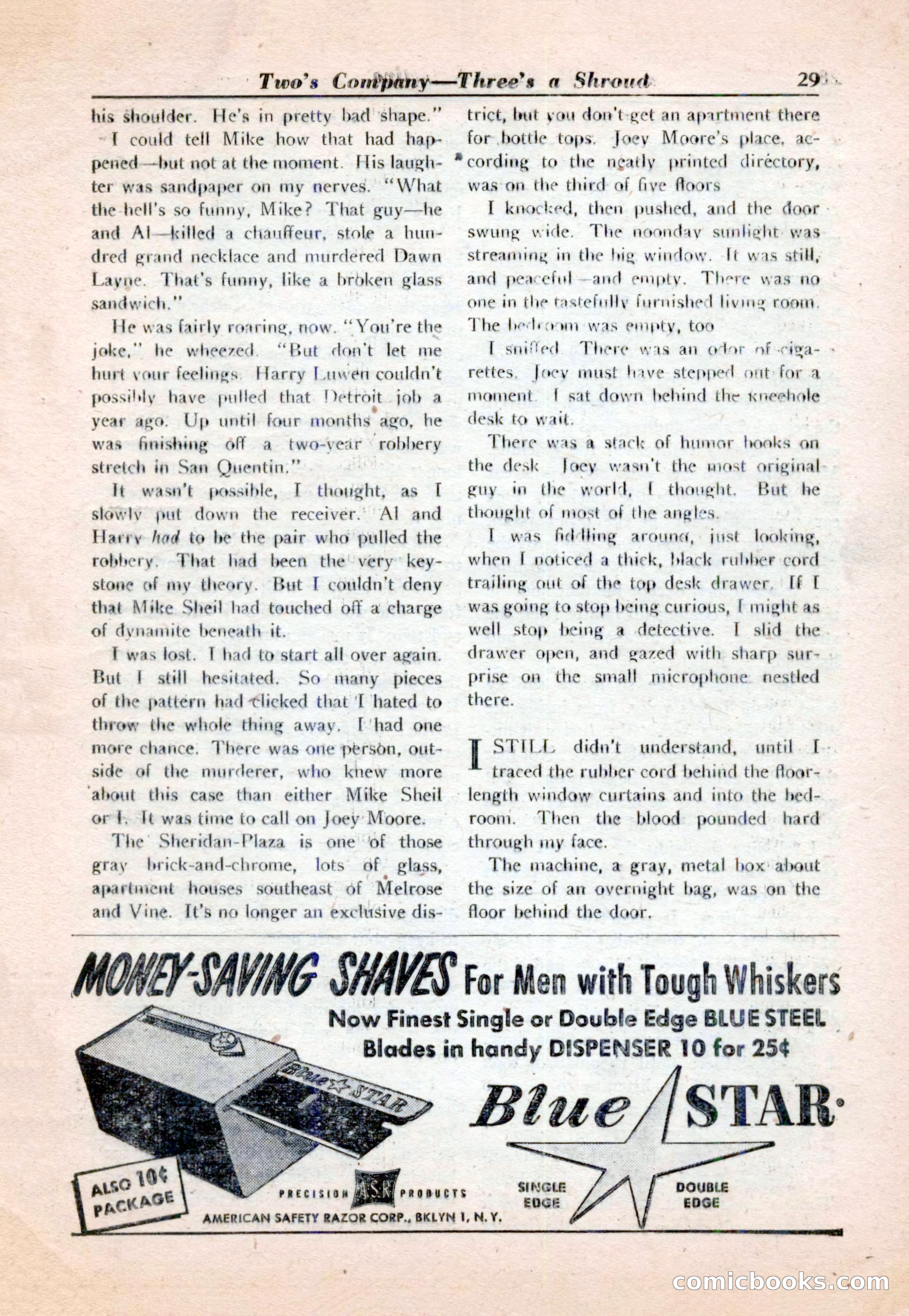 15 Story Detective, April 1950 — page 29 of 132