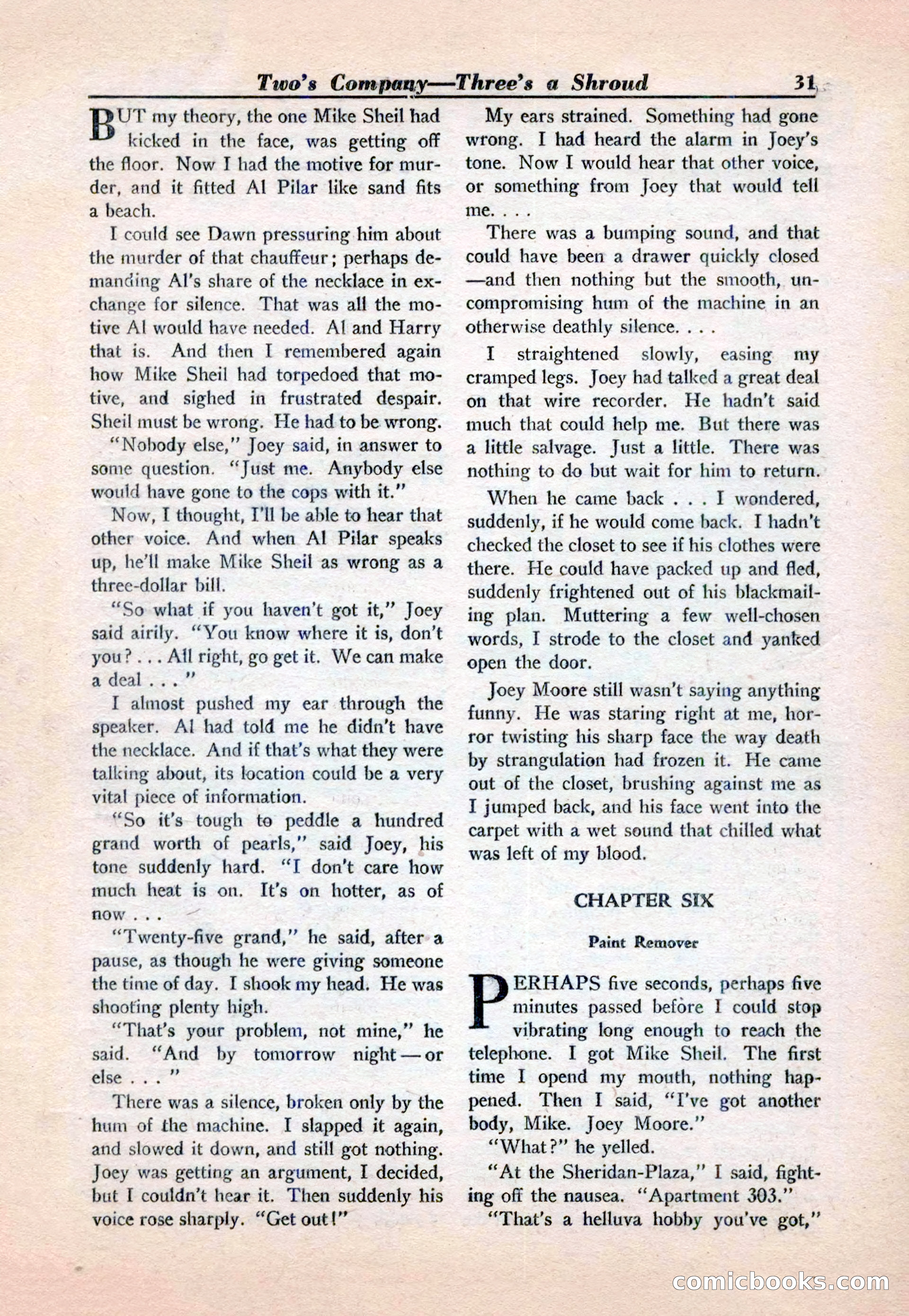 15 Story Detective, April 1950 — page 31 of 132