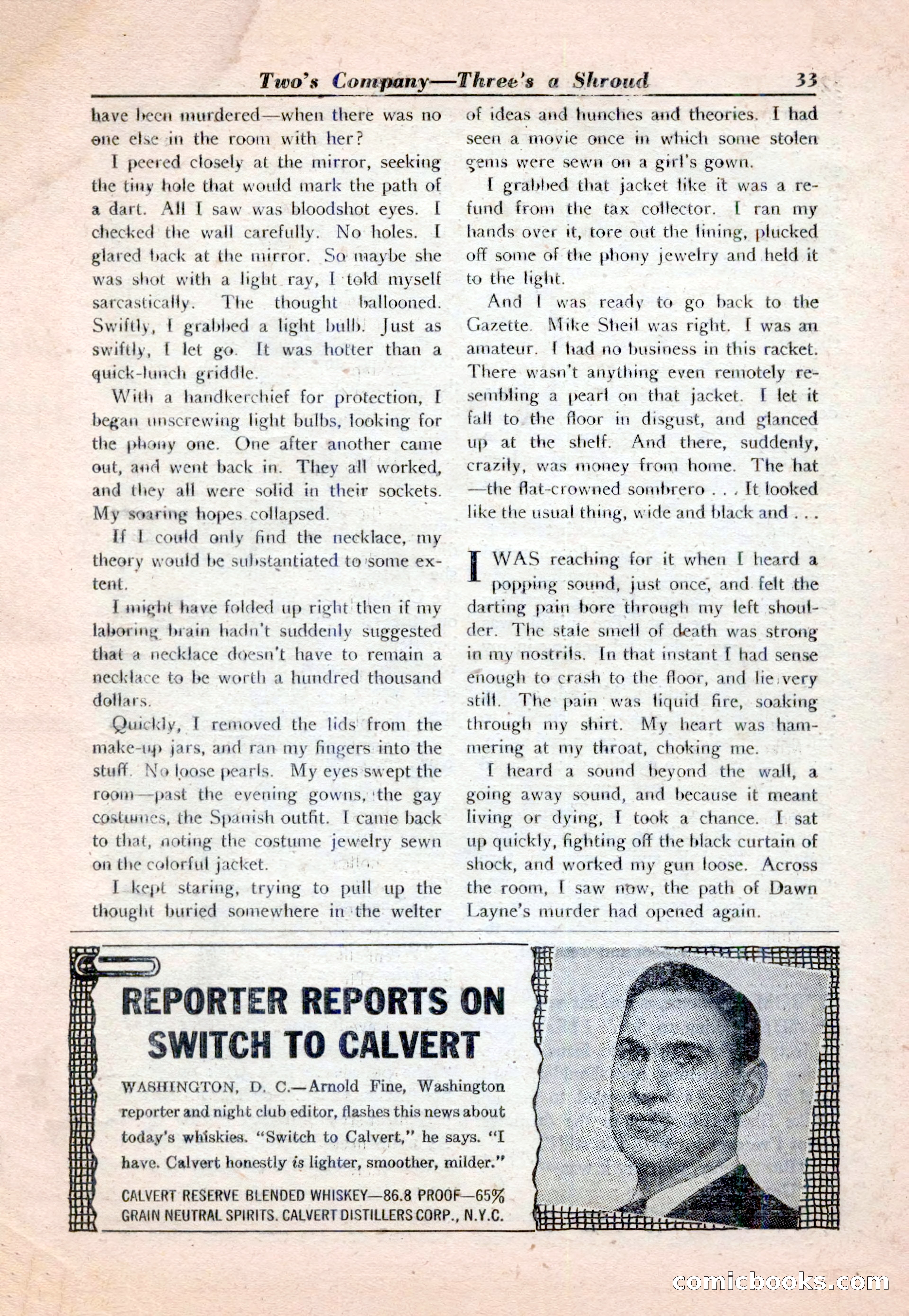 15 Story Detective, April 1950 — page 33 of 132