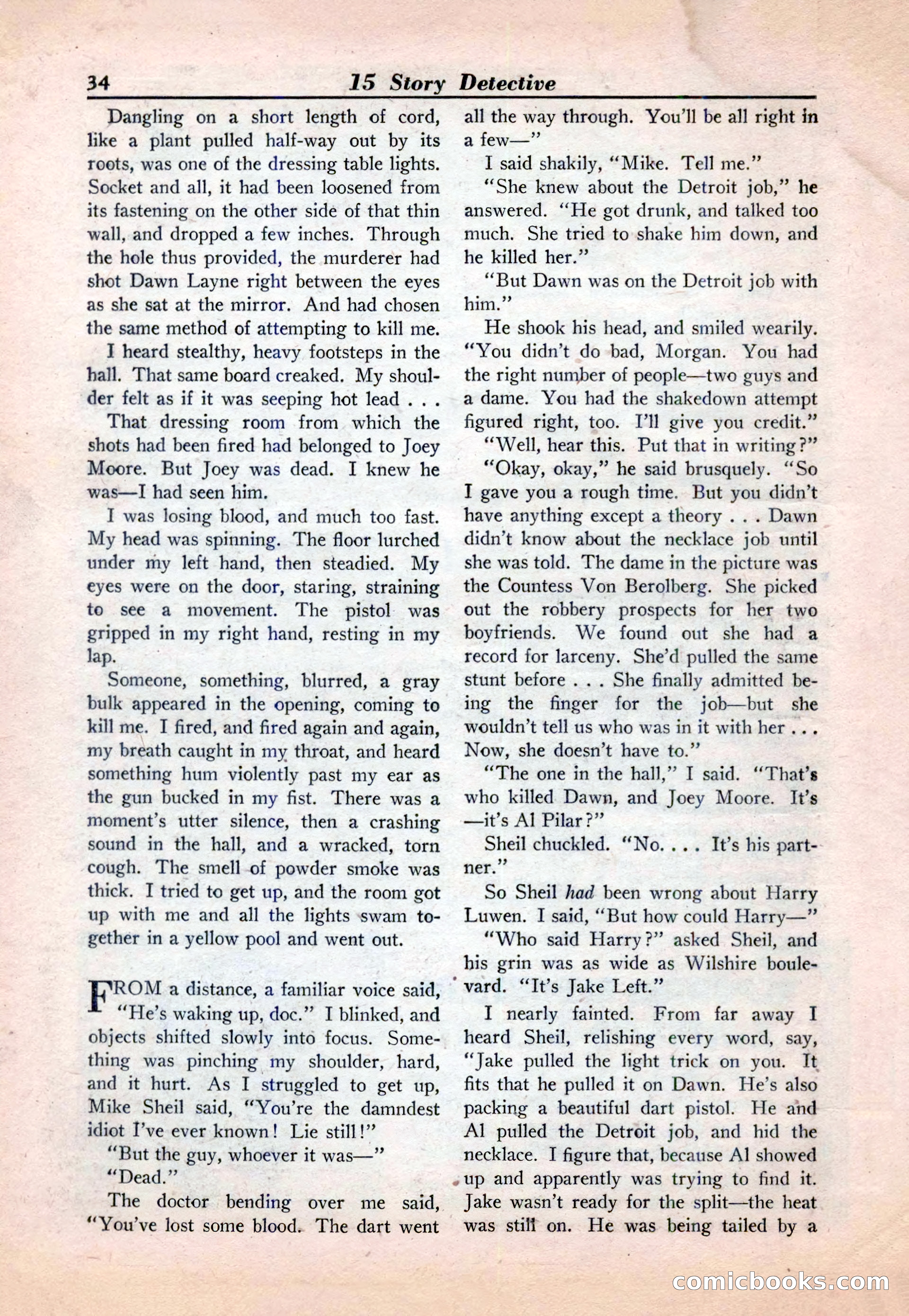 15 Story Detective, April 1950 — page 34 of 132